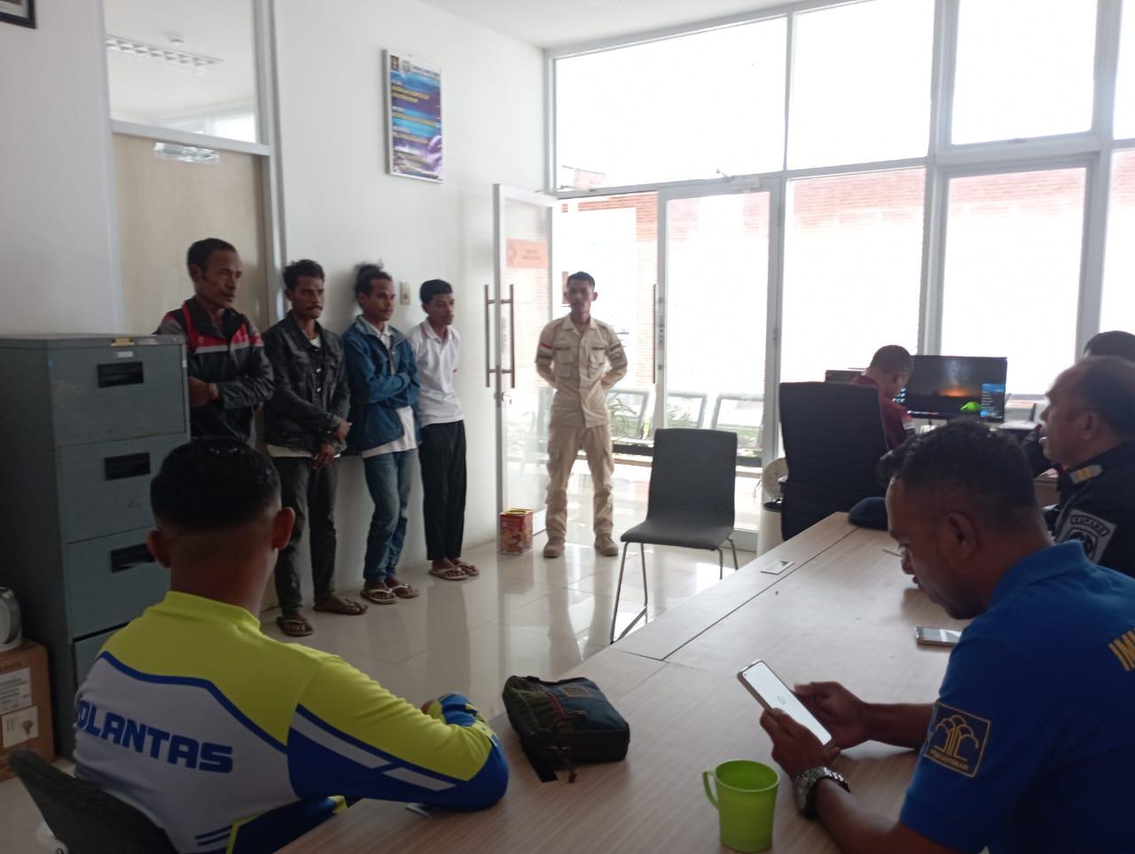 Masuk Secara Ilegal, 4 Warga Negara Timor Leste Diamankan di PLBN Motamasin