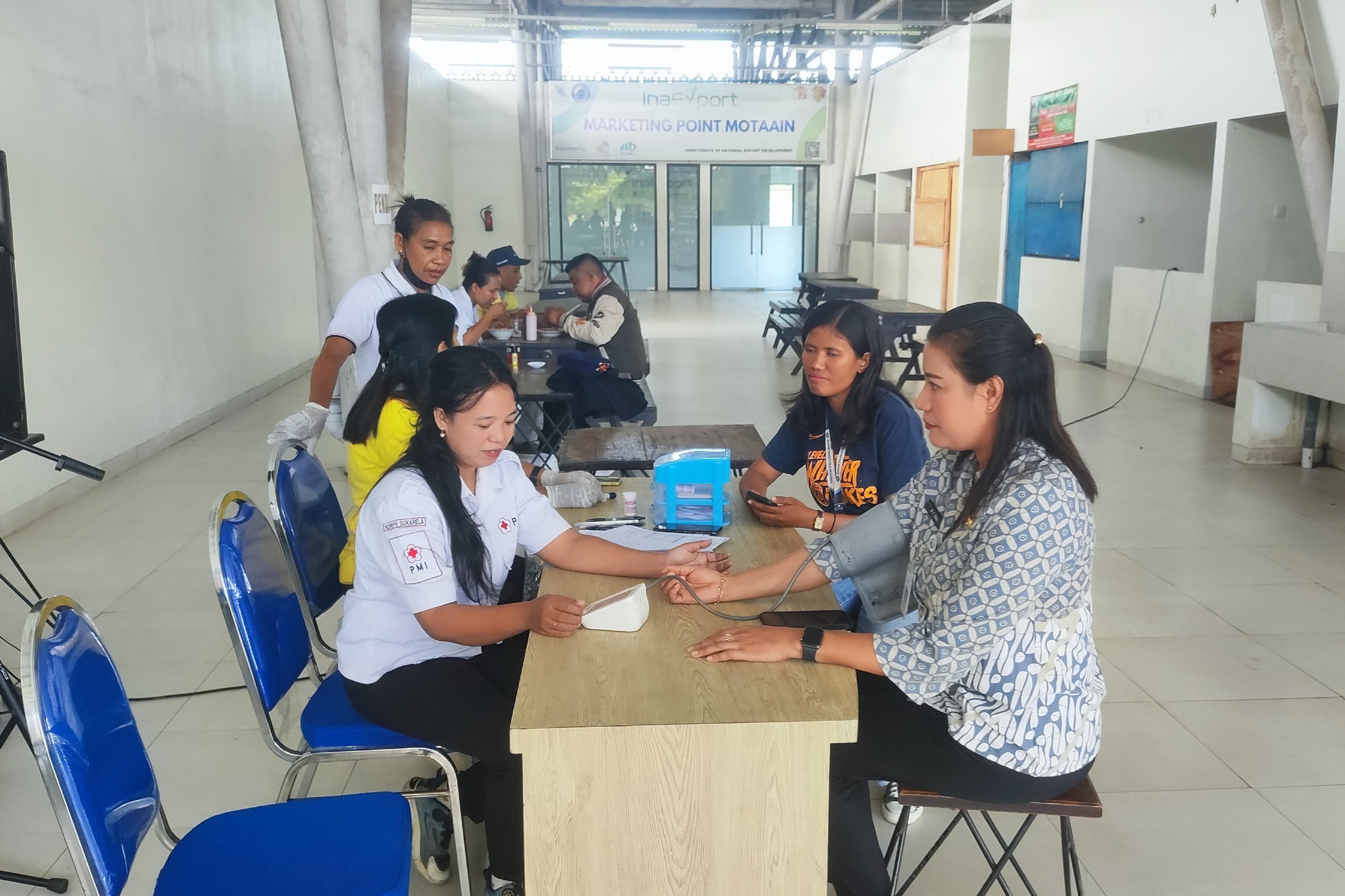 Peduli Sesama, PLBN Motaain dan PMI Belu Gelar Aksi Donor Darah di Perbatasan