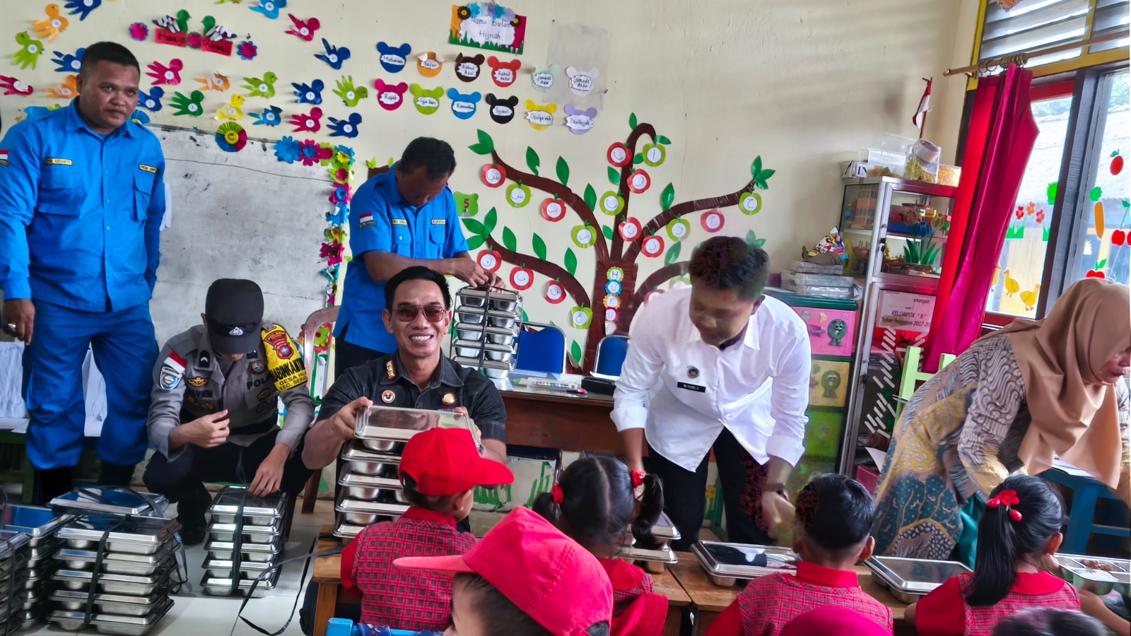 PLBN Serasan Dukung Program Makan Bergizi Gratis sebagai Upaya Peningkatan Kualitas SDM di Wilayah Perbatasan