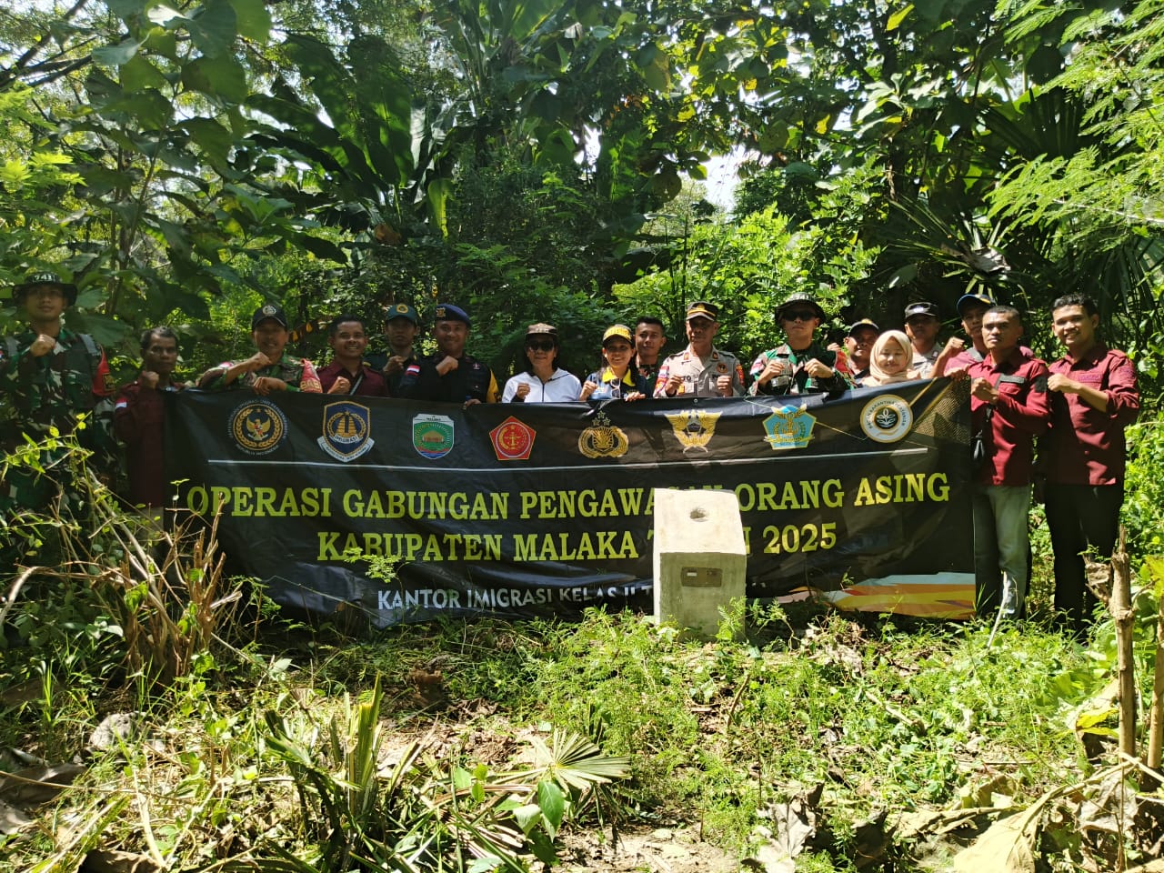PLBN Motamasin Perkuat Pengawasan Terpadu di Perbatasan RI-RDTL Bersama TIMPORA