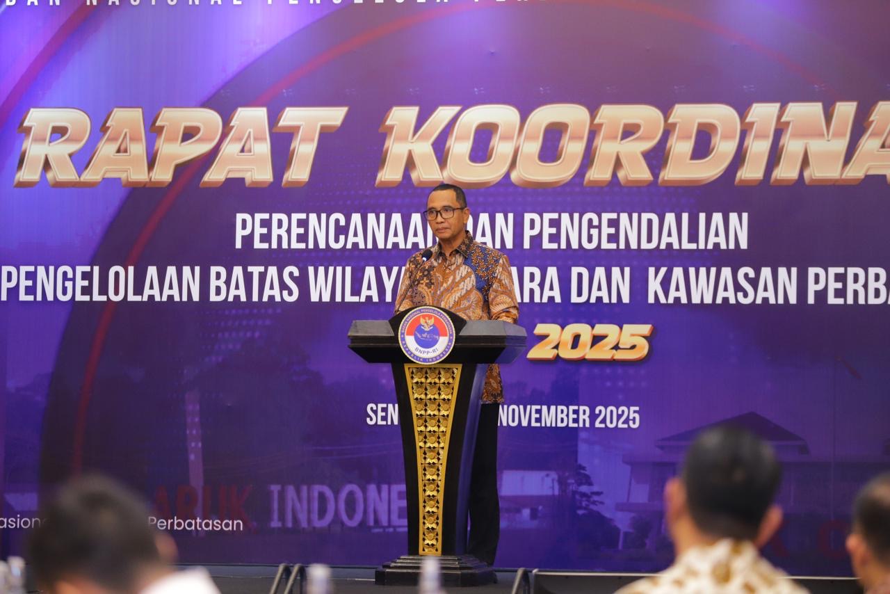 Sekretaris BNPP RI Tutup Rakorendal 2025: Sinergi Pusat–Daerah Jadi Kunci Percepatan Pembangunan Perbatasan
