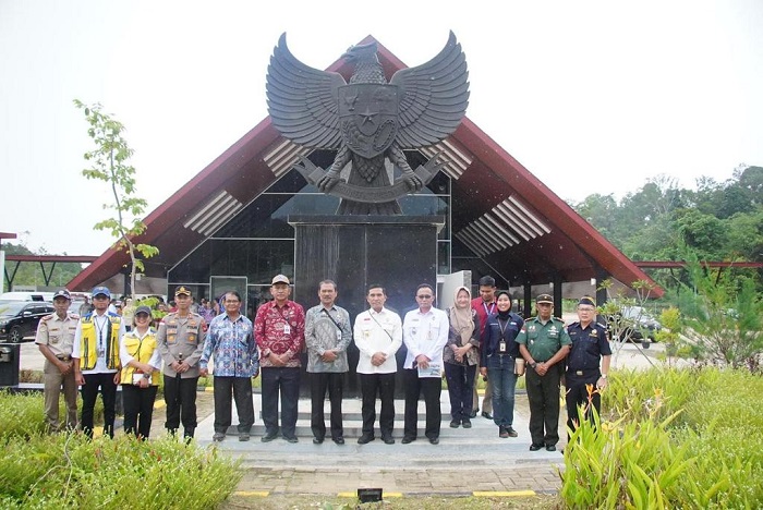 Evaluasi Pembangunan Pos Perbatasan, BNPP dan Kemenpolhukam Sambangi PLBN Jagoi Babang