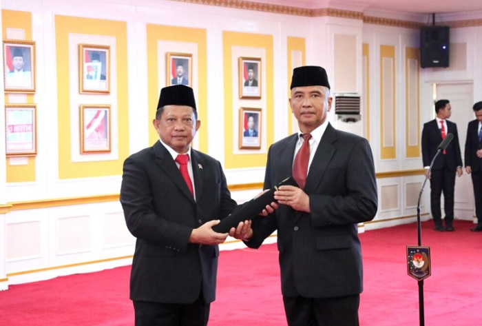 Menteri Tito Karnavian Lantik Makhruzi Rahman, Fokus Jaga Garis Batas Perbatasan