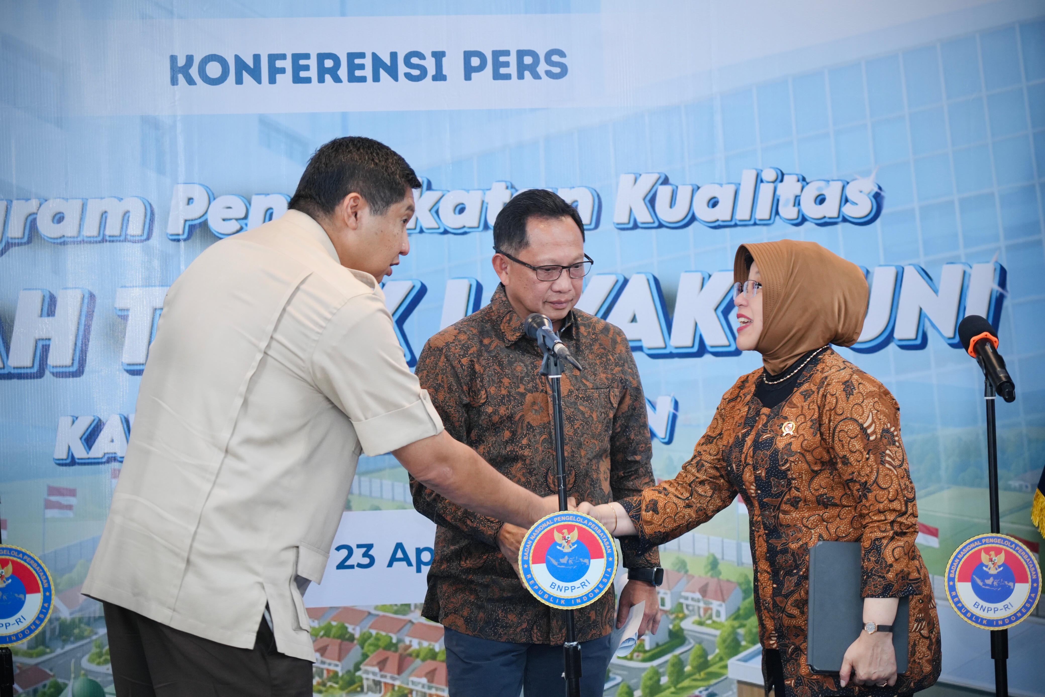 BNPP RI Resmikan Program Bedah 15.000 Rumah Tidak Layak Huni di 40 Kabupaten Kawasan Perbatasan