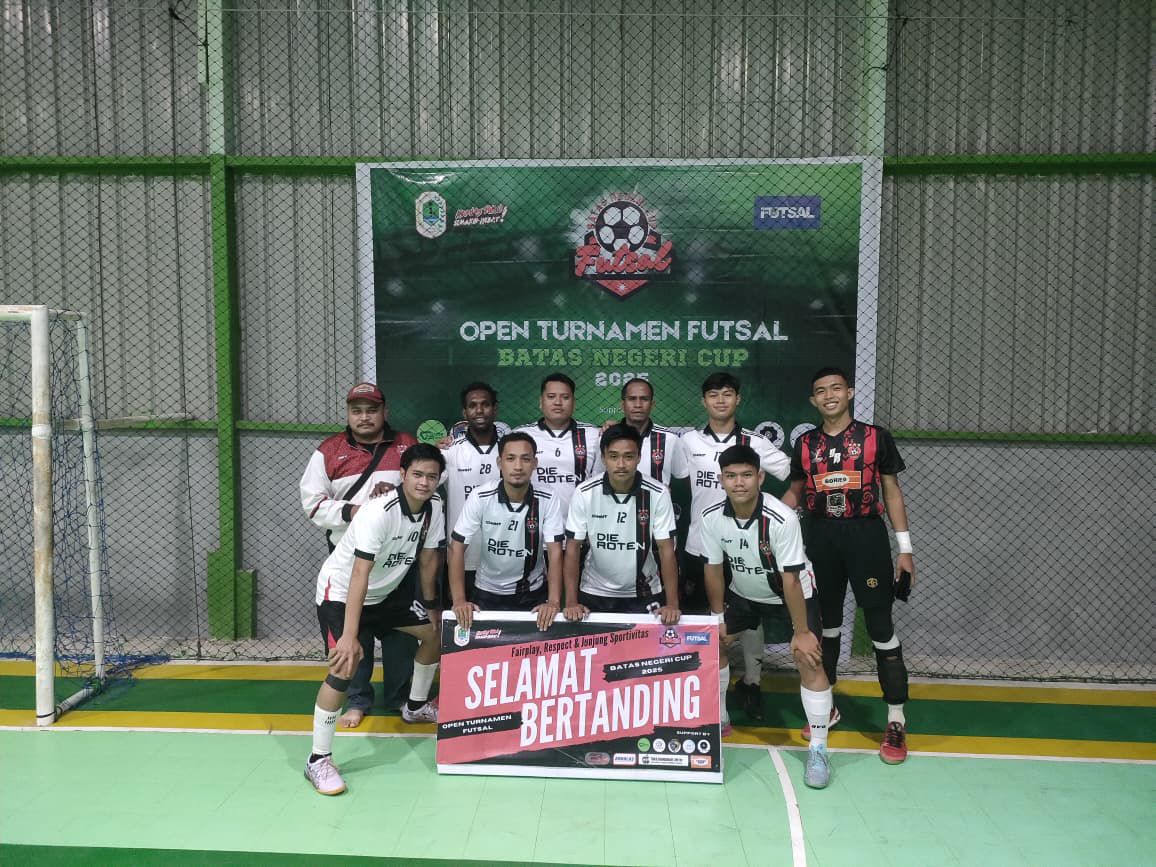 Jadi Wadah Kebersamaan, Turnamen Futsal Batas Negeri Cup 2025 Meriahkan Perbatasan Badau