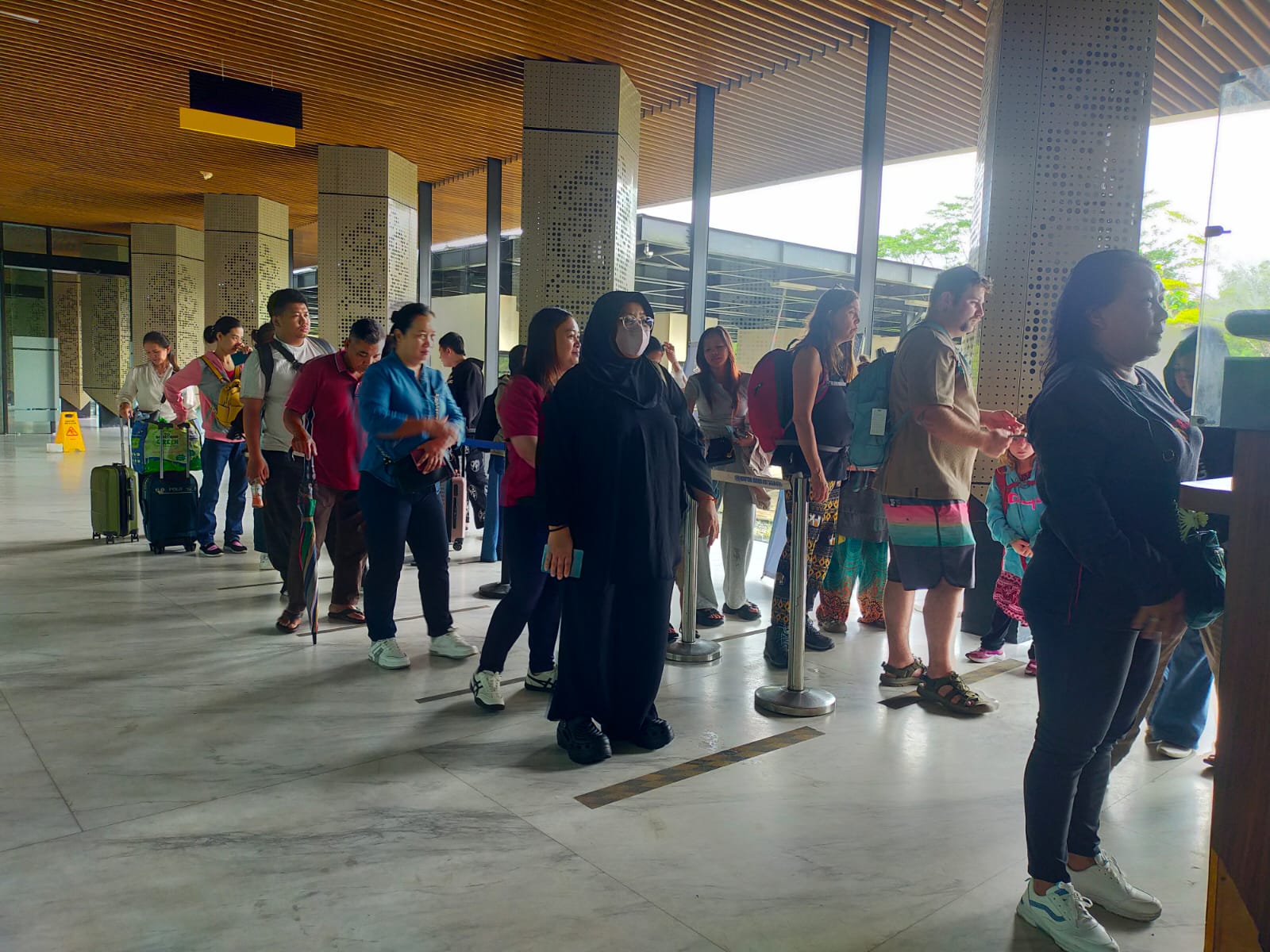 Hadapi Puncak Arus Mudik Nataru, BNPP RI Optimalkan Layanan di PLBN Aruk