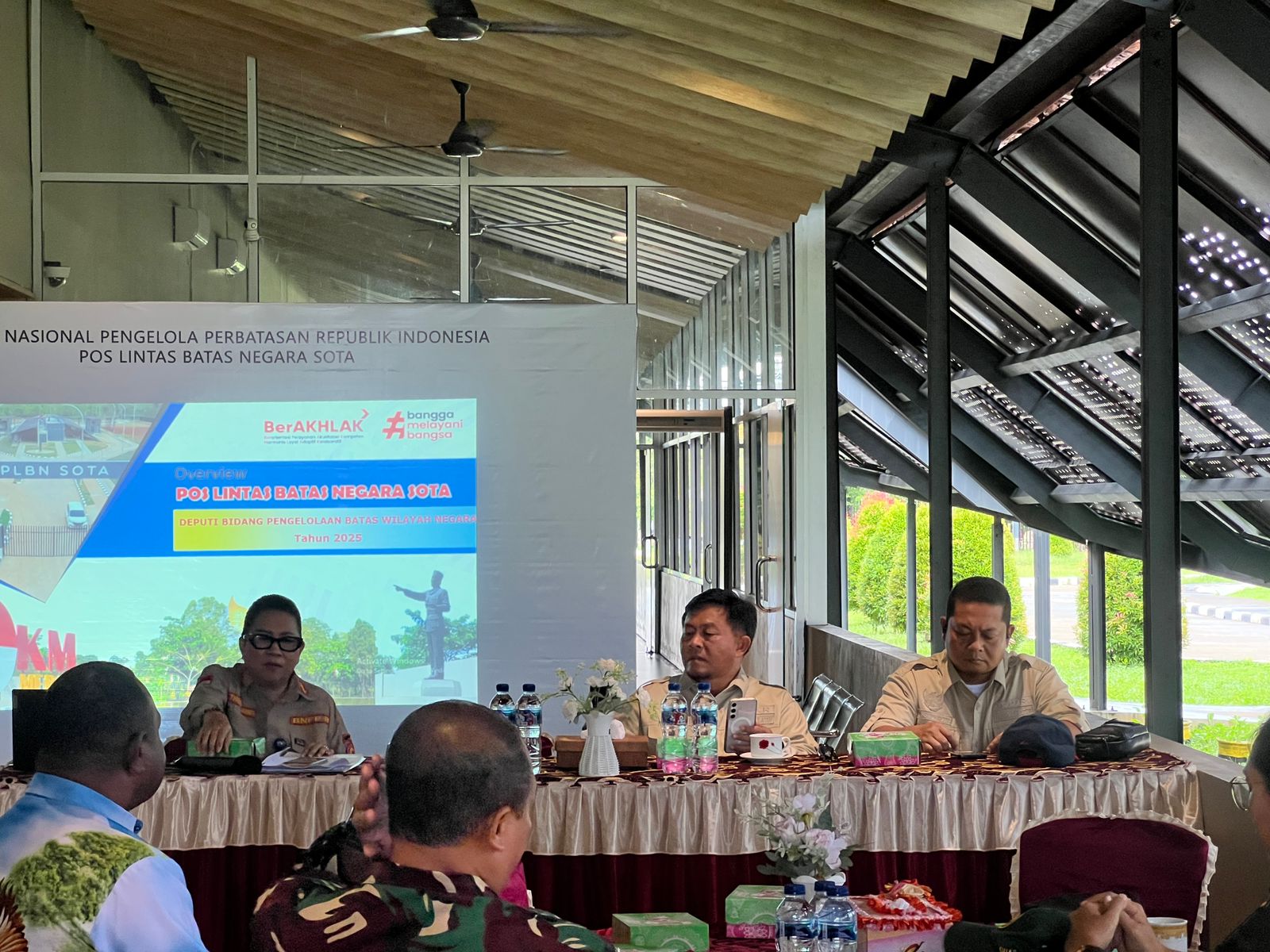 PLBN Sota Fasilitasi Kunjungan Kerja DPR Papua Selatan, Dorong Penguatan Ekonomi dan Keamanan Perbatasan