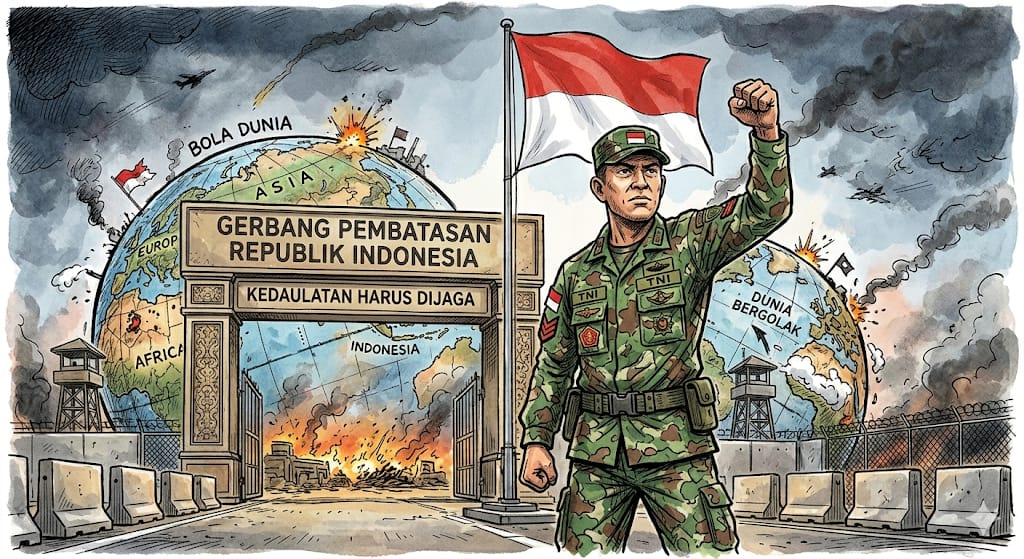 Dari Hormuz ke Nusantara: Ancaman Nyata yang Menguji Ketahanan Perbatasan Indonesia