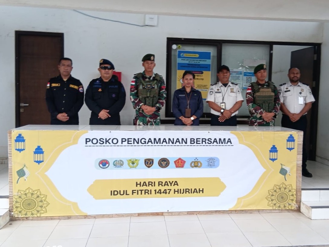 Ratusan Pelintas Padati PLBN Motaain pada H-2 Idulfitri 1447 Hijriah