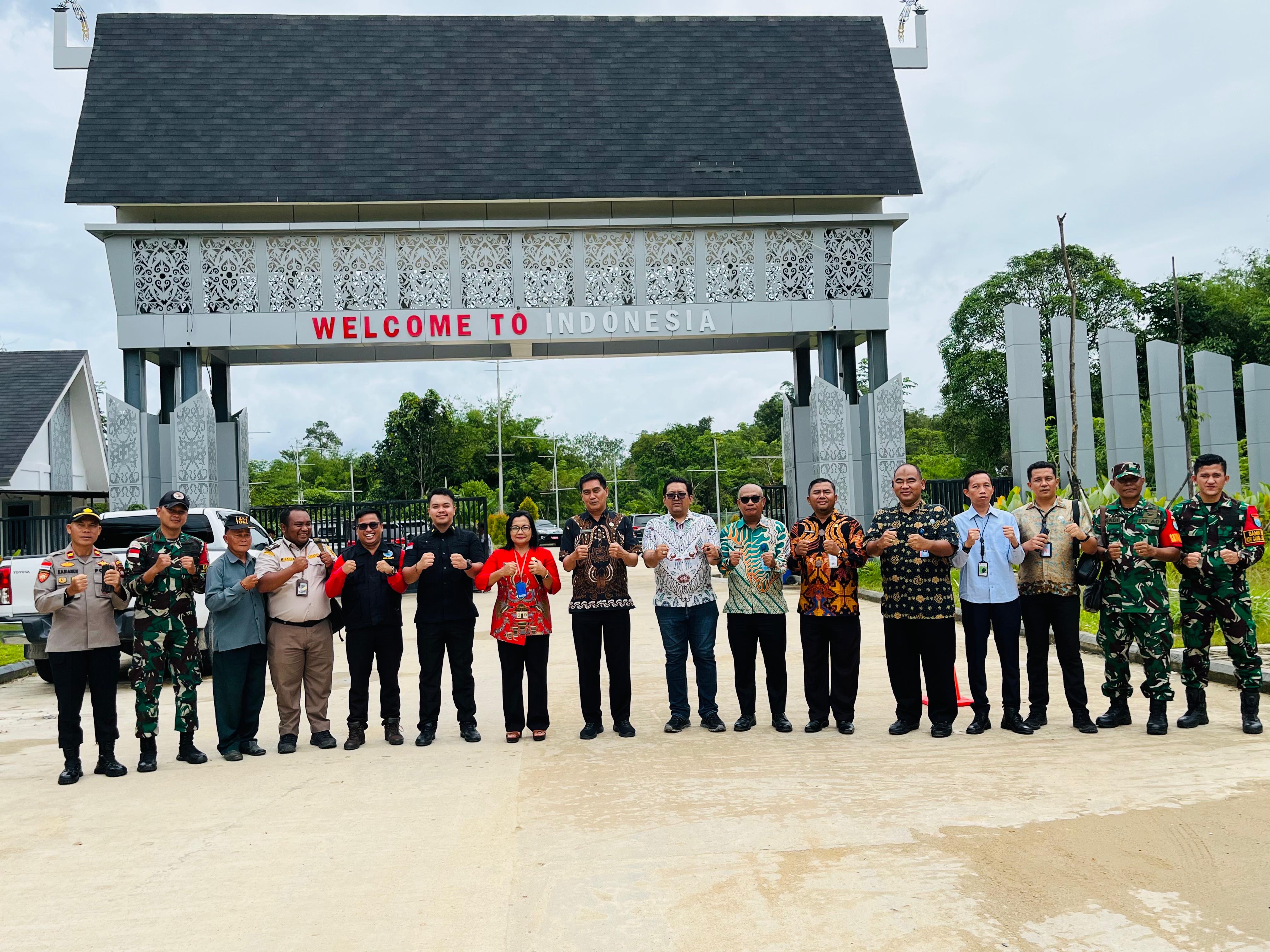Dukung Pencegahan Narkotika, PLBN Jagoi Babang Fasilitasi Kunjungan Kepala BNNP Kalbar