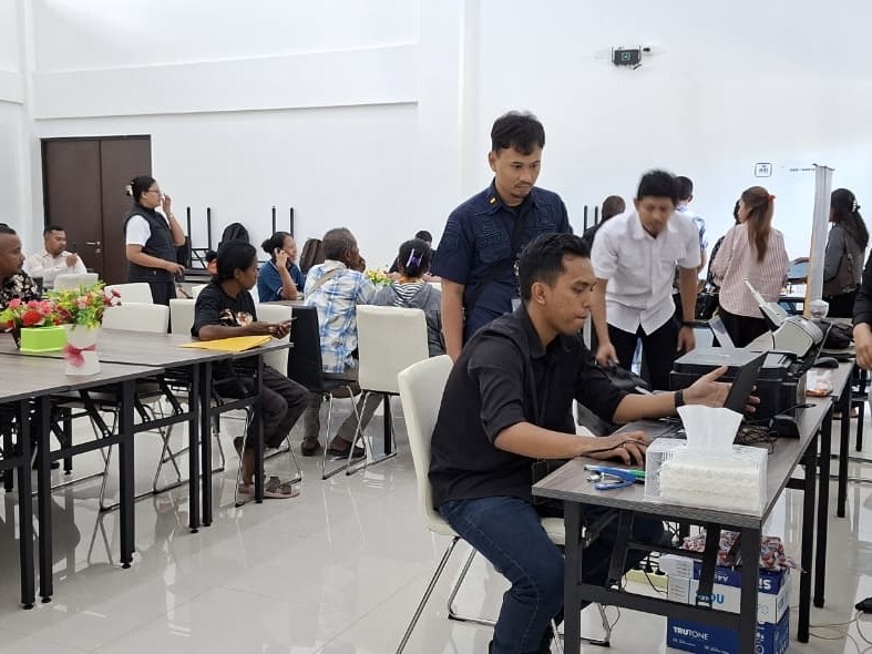 PLBN Motamasin Dekatkan Layanan Keimigrasian melalui Pelayanan Easy Paspor