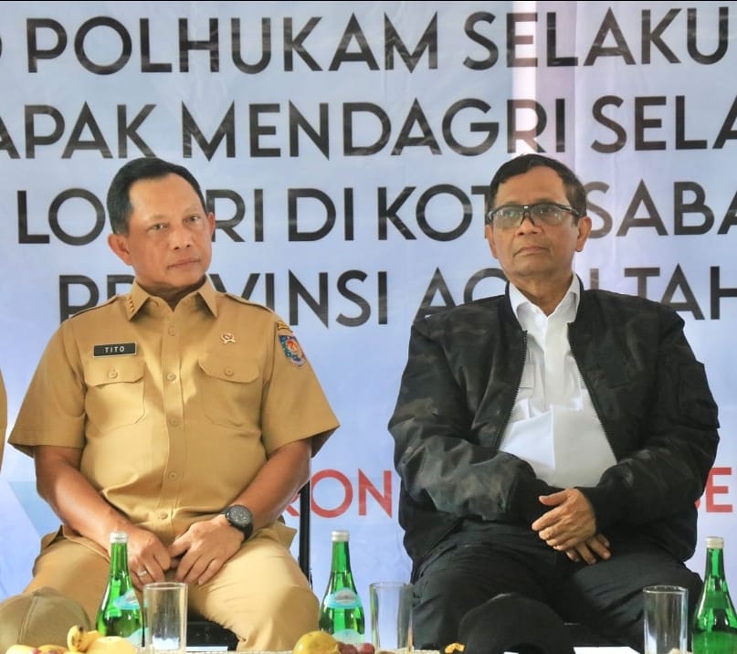 Kunjungi Pulau Terluar Ujung Barat NKRI, Menko Mahfud Dorong Perbaikan Pengelolaan dan Penjagaan Pulau Rondo