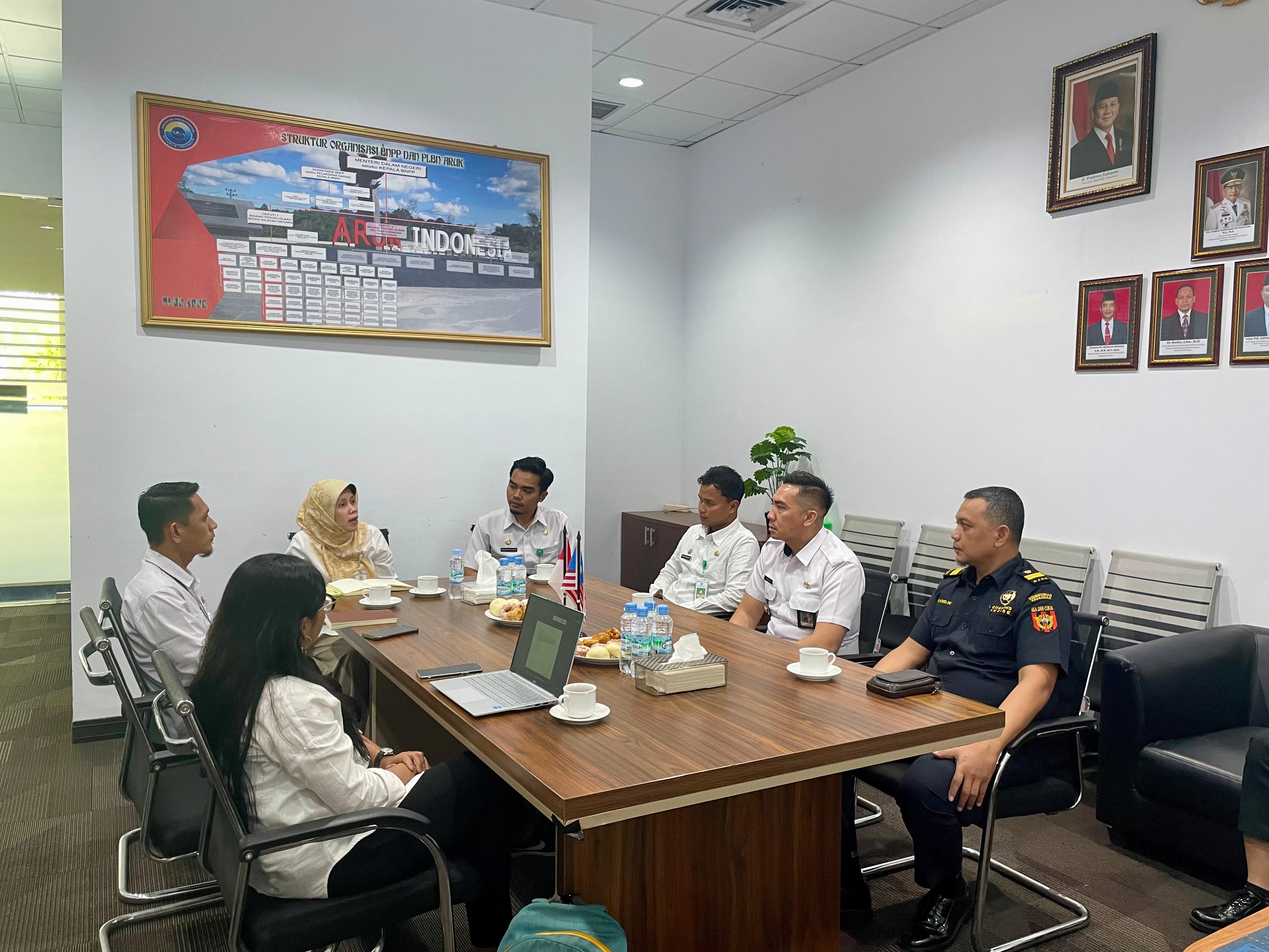 PLBN Aruk Perkuat Koordinasi Lintas Instansi untuk Optimalkan Pelayanan dan Pengawasan Perbatasan Negara