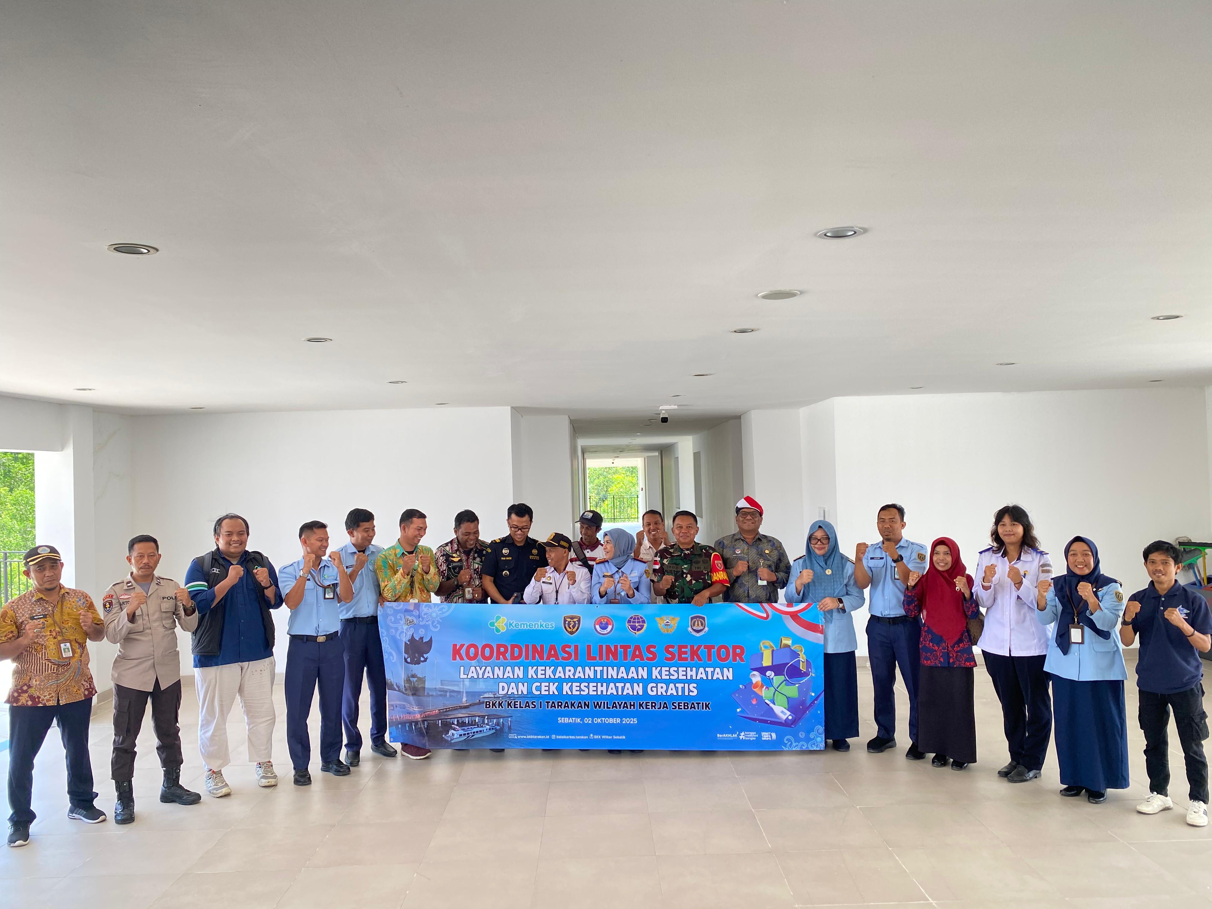 PLBN Sebatik dan KKP Gelar Layanan Kesehatan Gratis untuk Masyarakat Perbatasan