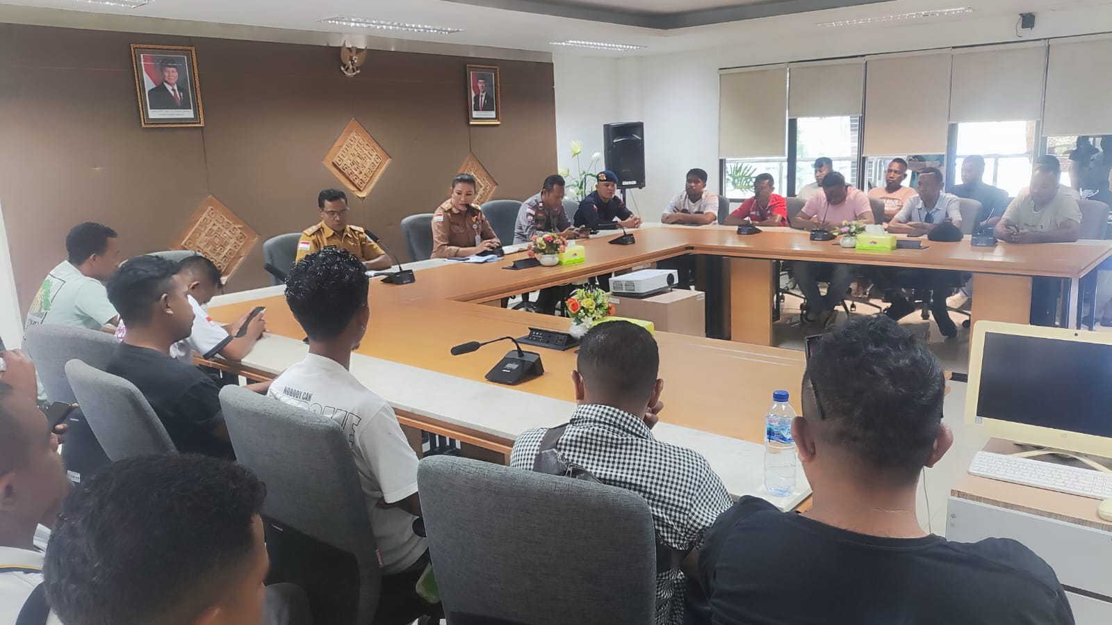 PLBN Motaain Mediasi Konflik Jasa Transportasi, Tegaskan Komitmen Layanan Aman dan Tertib