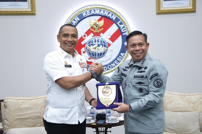 BNPP dan Bakamla Berkomitmen Jaga Perbatasan Laut Indonesia, Perkuat Kedaulatan di Karang Singa