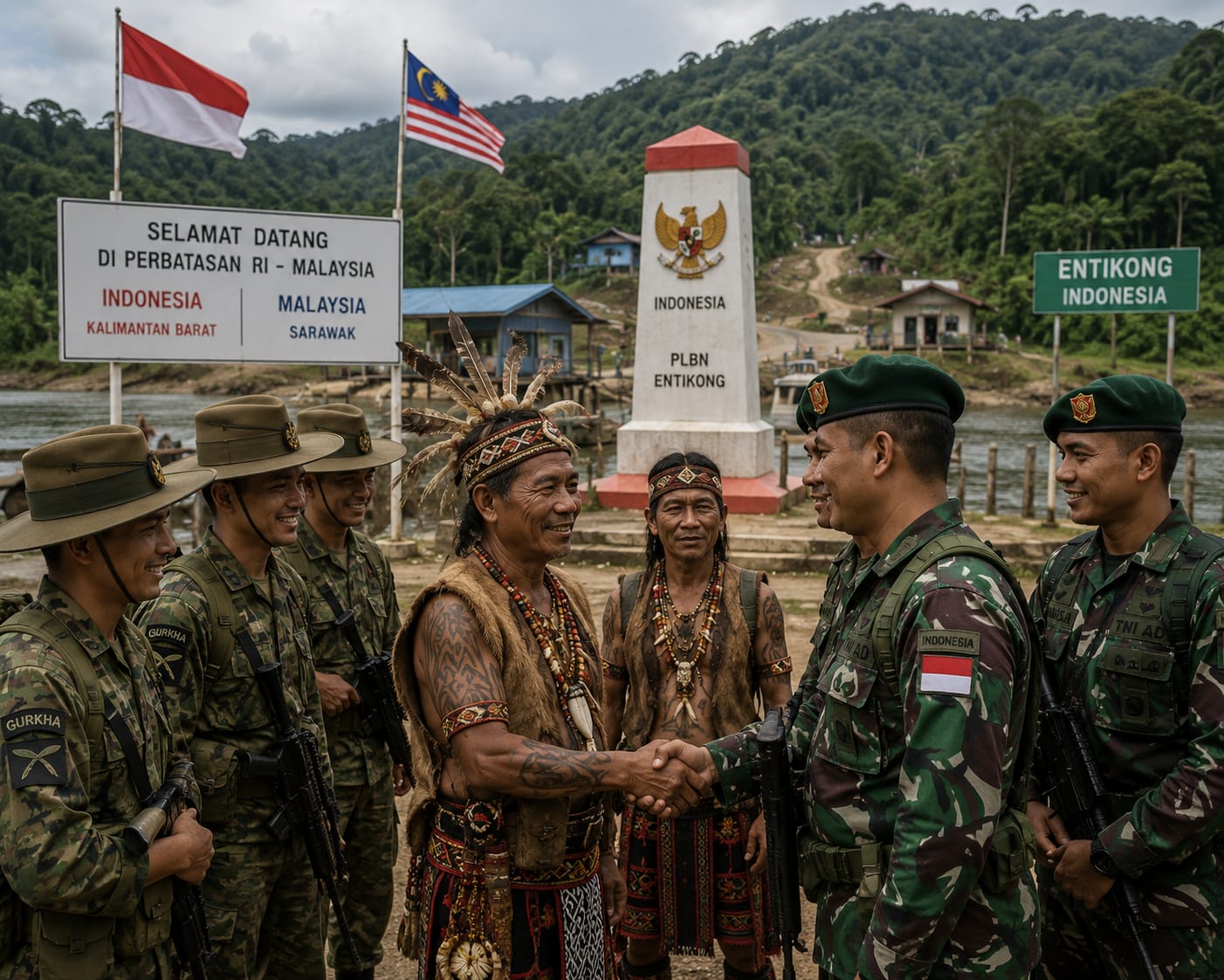 Dari Konfrontasi Menuju Kerja Sama: Jalan Panjang Pengelolaan Perbatasan Indonesia–Malaysia