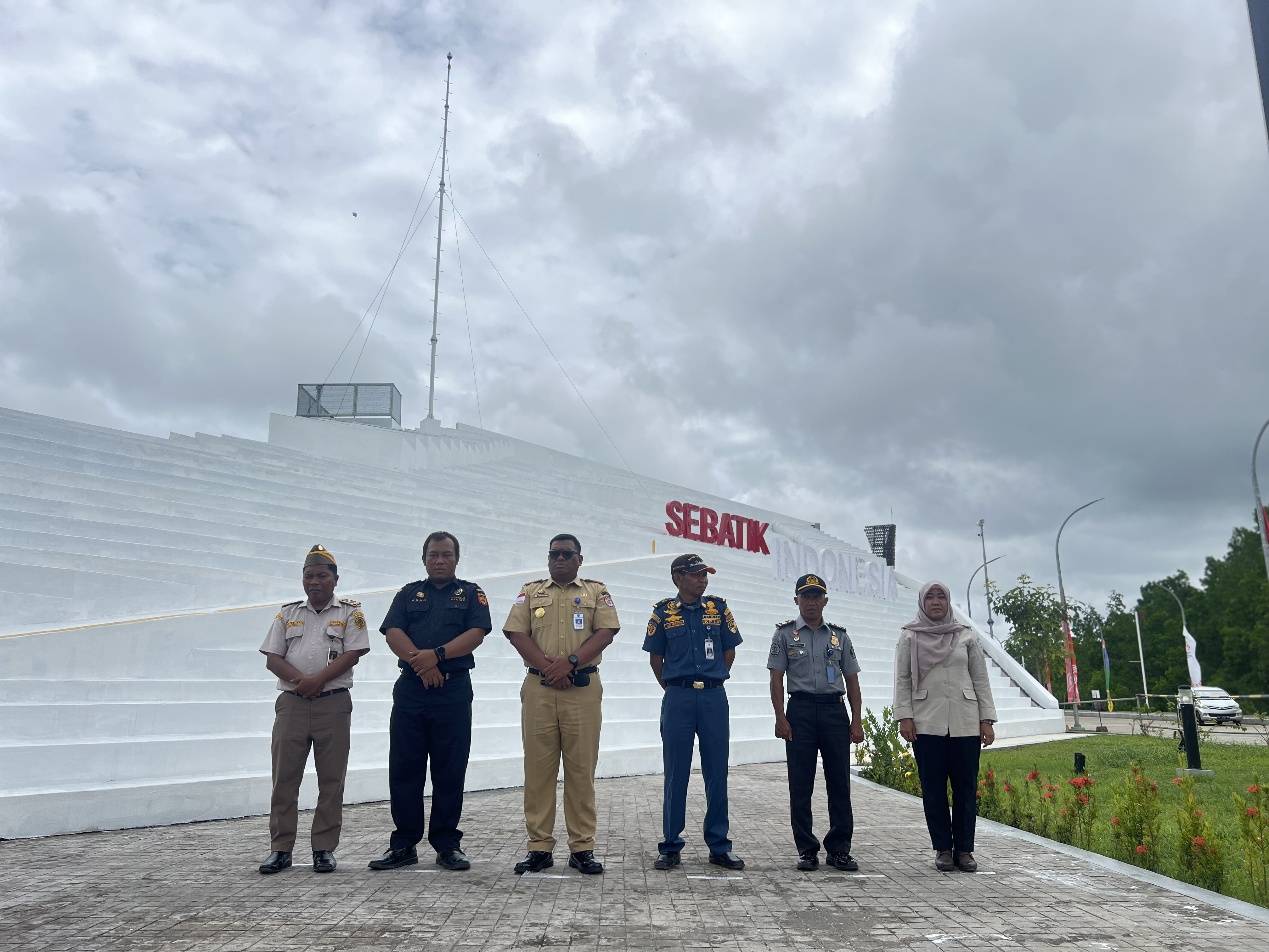PLBN Sei Nyamuk Sampaikan Aspirasi Masyarakat Perbatasan kepada Menteri Tito Saat Gerbangdutas di Kalbar