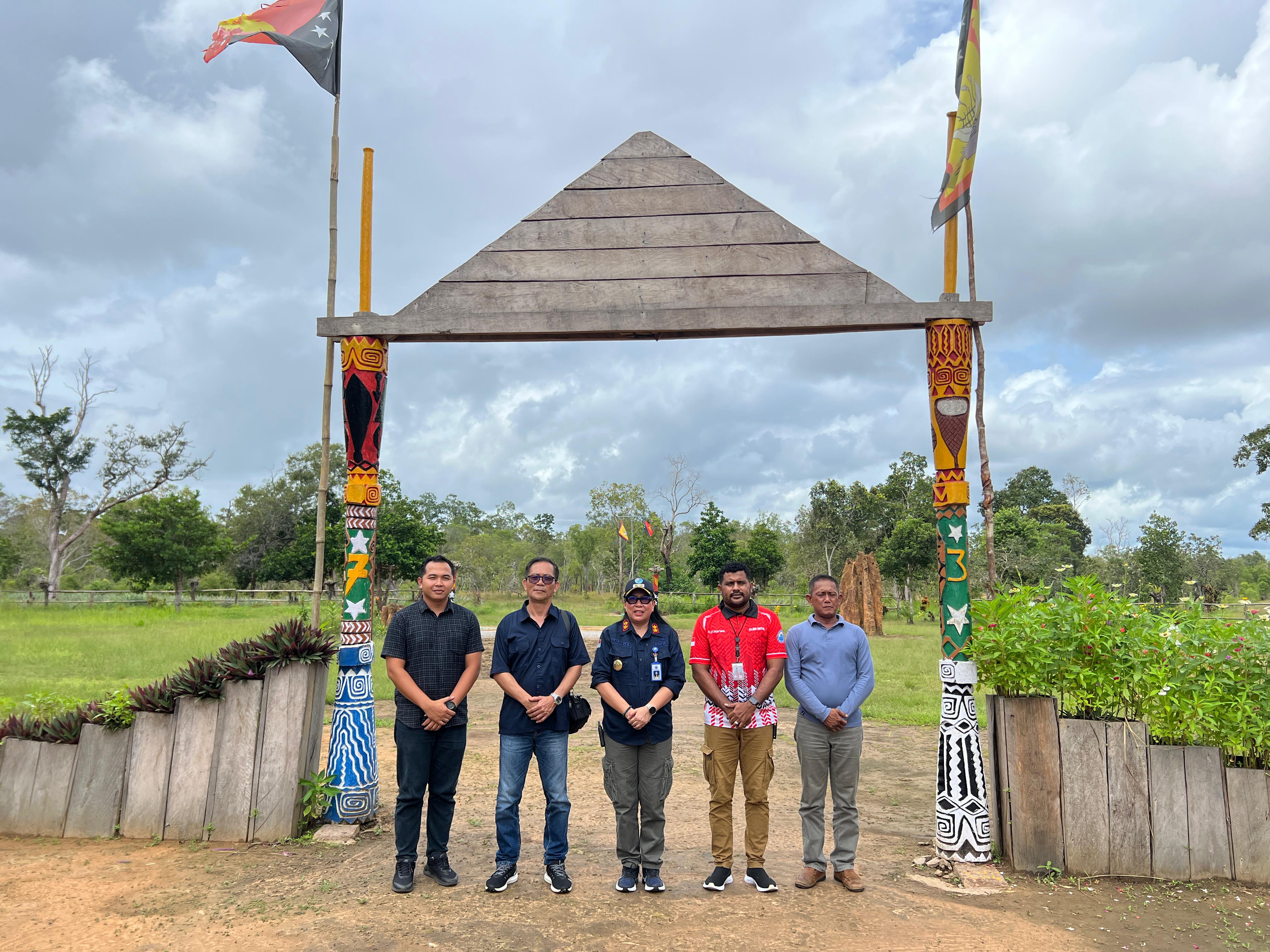 PLBN Sota Perkuat Sinergi Pengawasan Perbatasan Lewat Kunjungan Baintelkam Polri