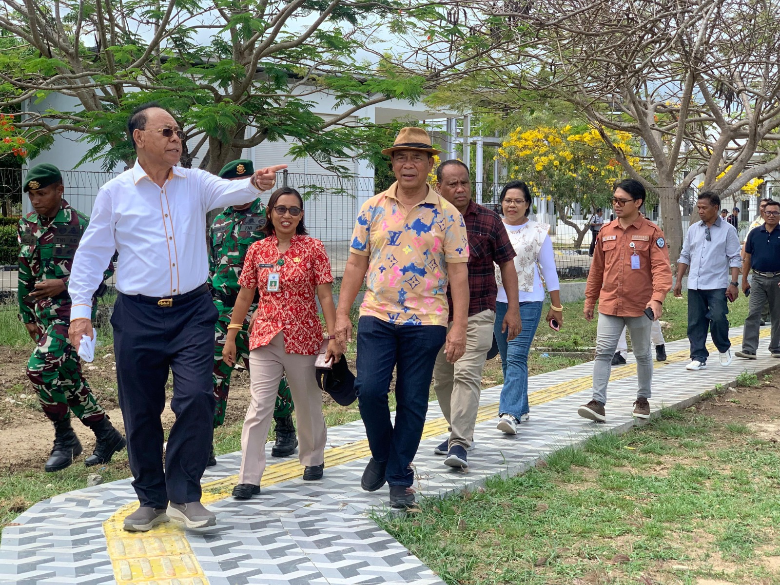 PLBN Motamasin Terima Kunjungan Bupati Malaka, Perkuat Sinergi Pengembangan Ekonomi Perbatasan
