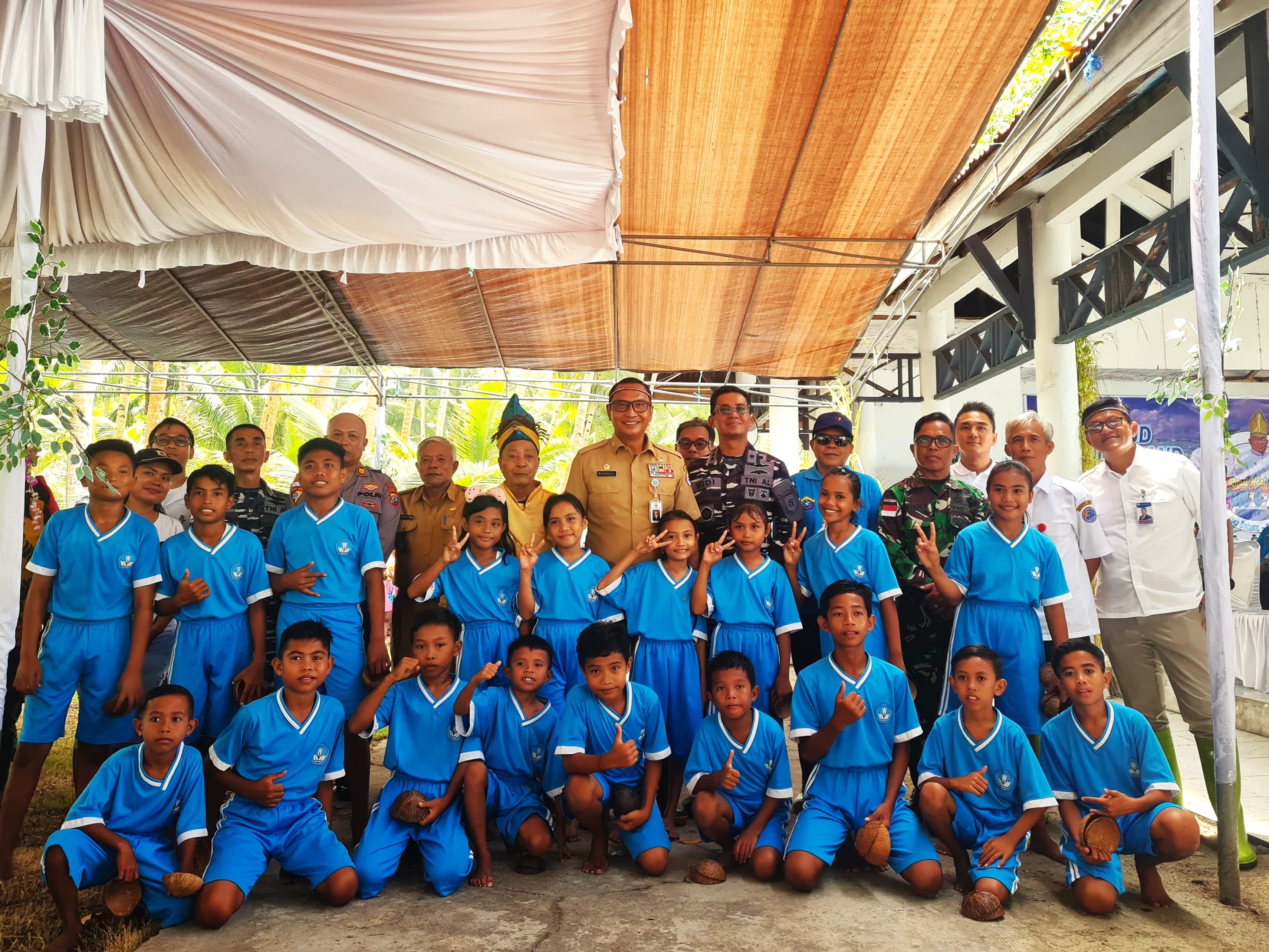 Laksanakan Kunjungan Kerja, Deputi II BNPP Cek Ketahanan Pangan Serta Potensi Pariwisata di Kepulauan Talaud