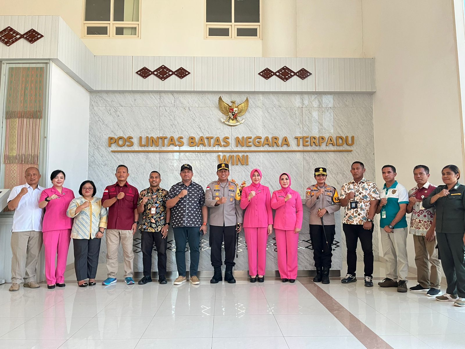 PLBN Wini Terima Kunjungan Kapolda NTT, Perkuat Sinergi Keamanan dan Layanan Perbatasan