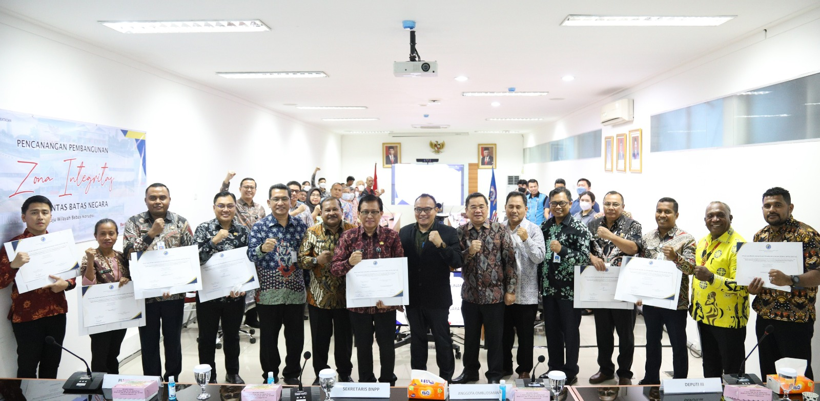 Komitmen Meningkatkan Pelayanan: PLBN Dicanangkan Sebagai Zona Integritas