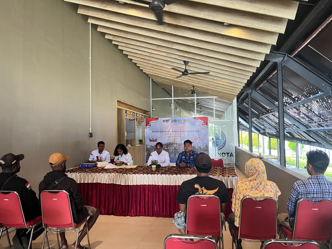 PLBN Sota Rayakan HUT ke-15 BNPP RI dengan Donor Darah dan Pemeriksaan Kesehatan Gratis