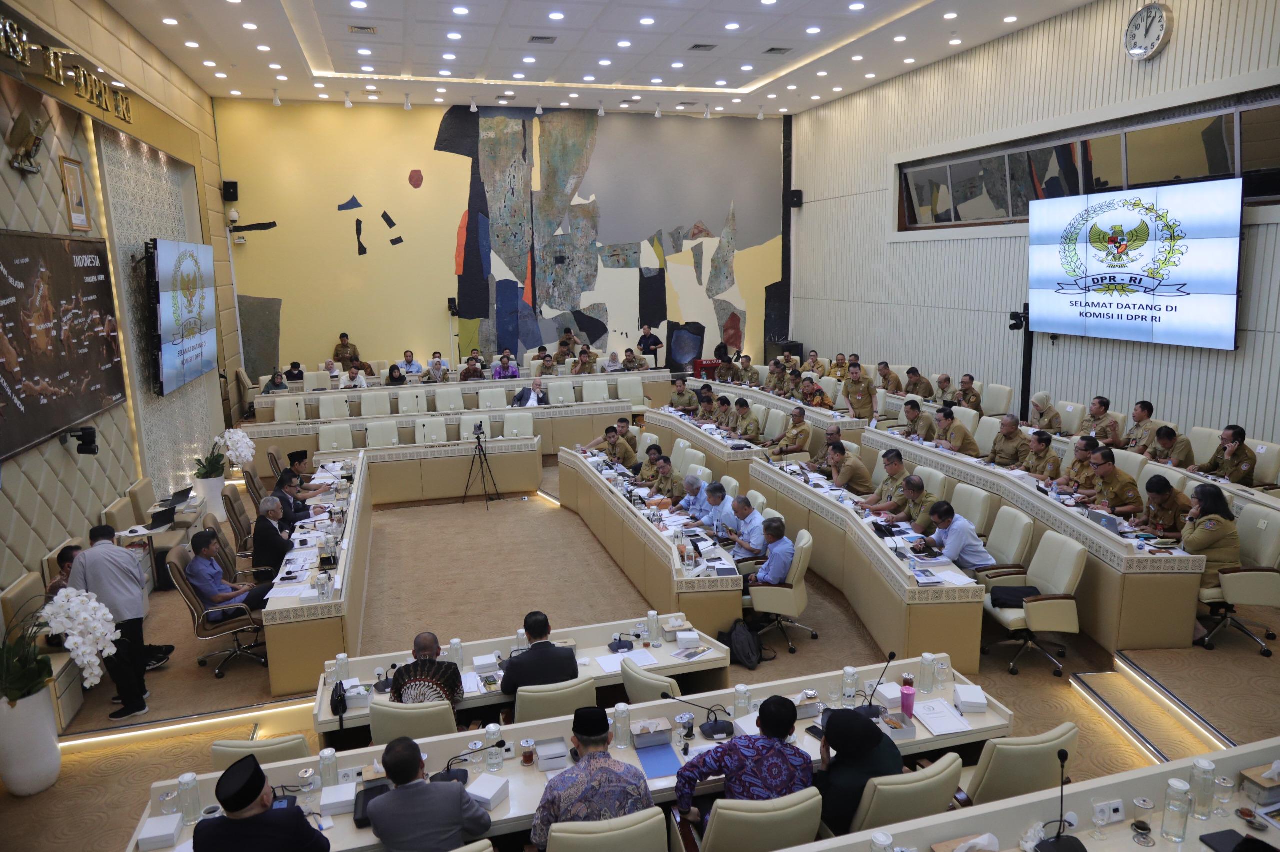 Program Kerja 2026 dan Akuntabilitas Anggaran Jadi Fokus BNPP RI dalam RDP Komisi II DPR RI