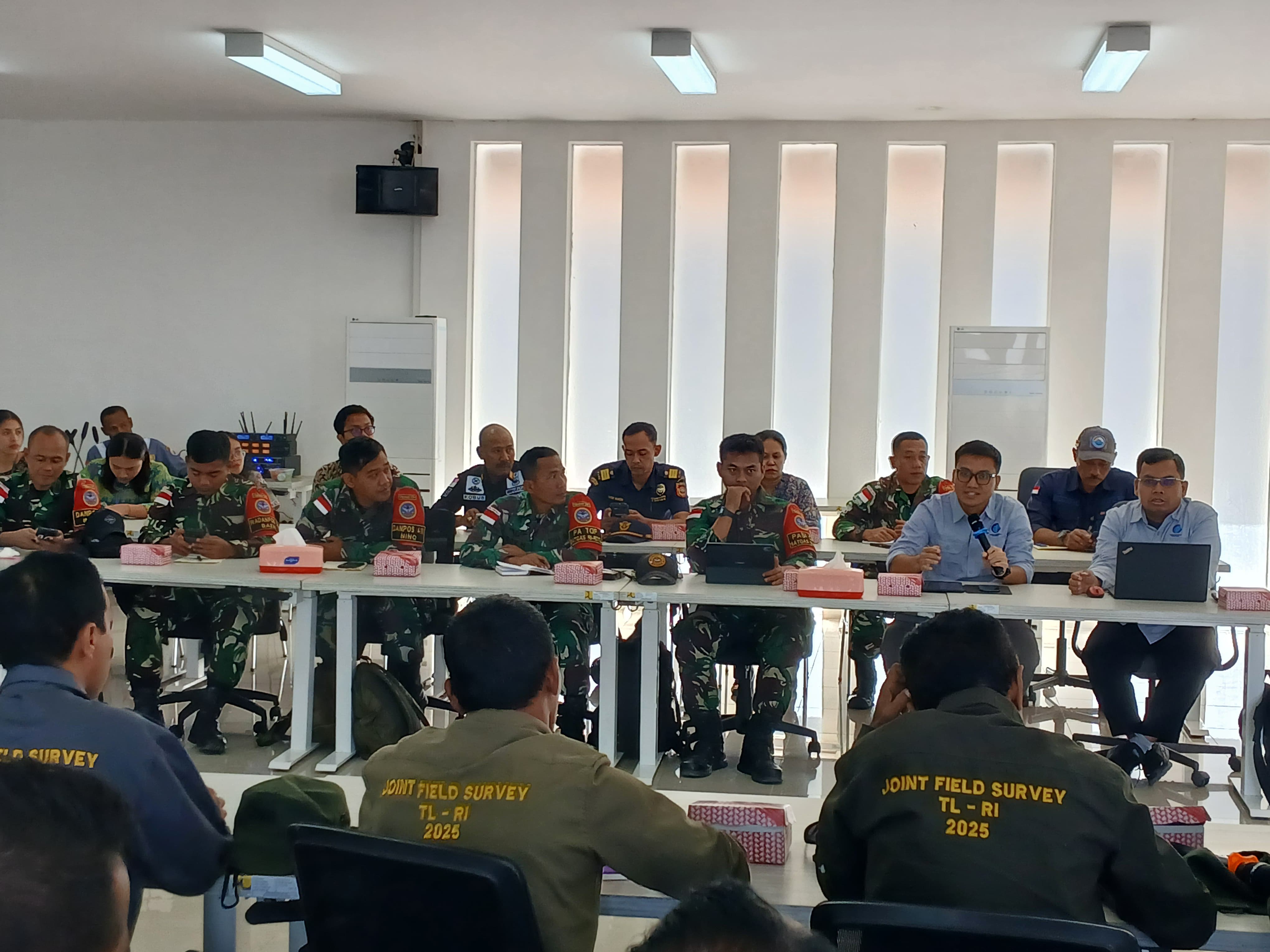 PLBN Napan Fasilitasi Pertemuan Teknis RI-RDTL Bahas Join Field Survey 2025