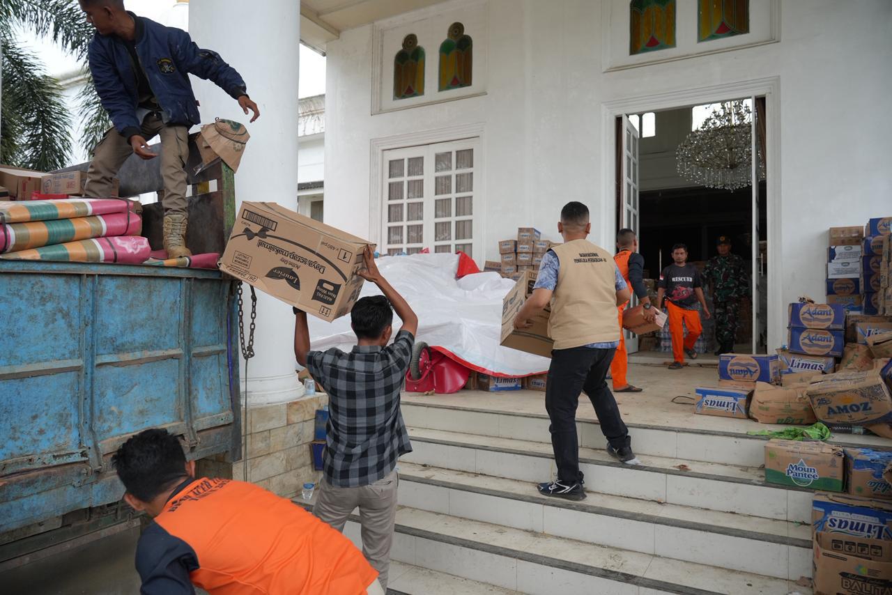 BNPP RI Salurkan Bantuan Kemanusiaan untuk Korban Bencana Alam di Aceh Timur