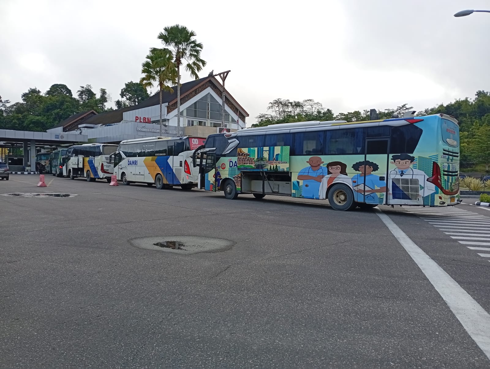 BNPP RI Catat Ribuan Pelintas Padati PLBN Entikong Selama Libur Panjang Imlek 2026