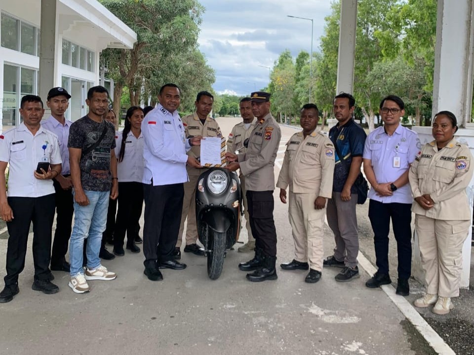 PLBN Motamasin Gagalkan Upaya Penghilangan Motor Warga Berkat Pelacakan GPS