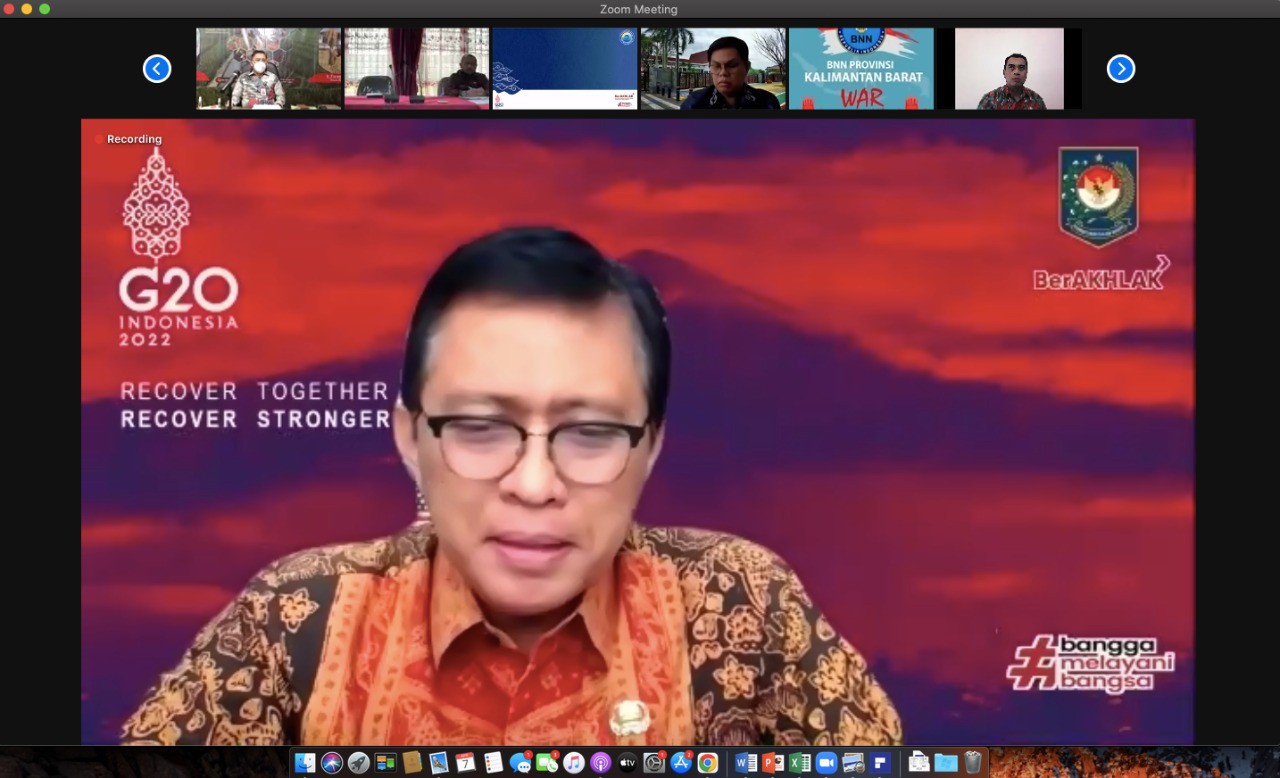 Wakili Mendagri dalam Musrenbang Kalbar, Sekretaris BNPP Titipkan Lima Kebijakan Nasional