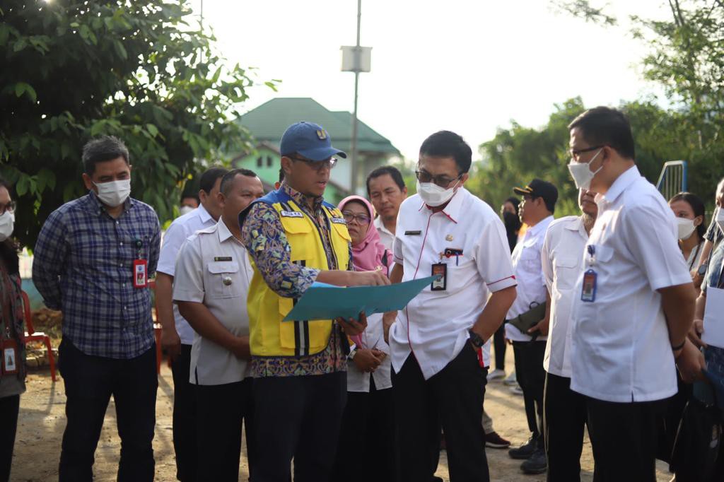 BNPP Ajak Kementerian Kunjungi Lokasi Kegiatan Inpres 1/2021 pada Kawasan Perbatasan Negara di Aruk