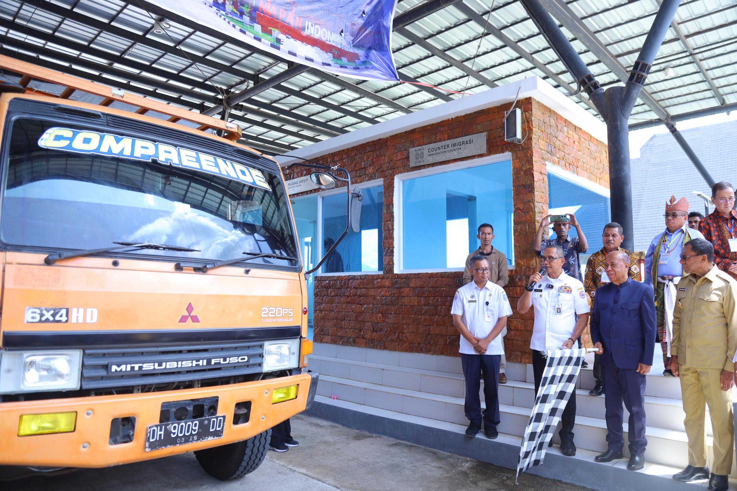 Sekretaris BNPP RI Resmikan Operasional PLBN Napan, Lepas Perlintasan ke Timor Leste