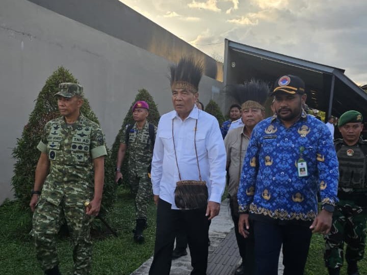 PLBN Sota Sambut Kehadiran Menko Polkam, Perkuat Keamanan dan Pelayanan Perbatasan