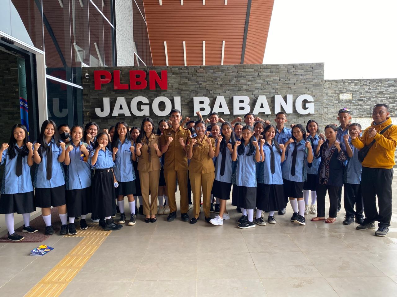 PLBN Jagoi Babang Jadi Tujuan Wisata Edukasi Batas Negara SMA Methodis Sanggau Ledo