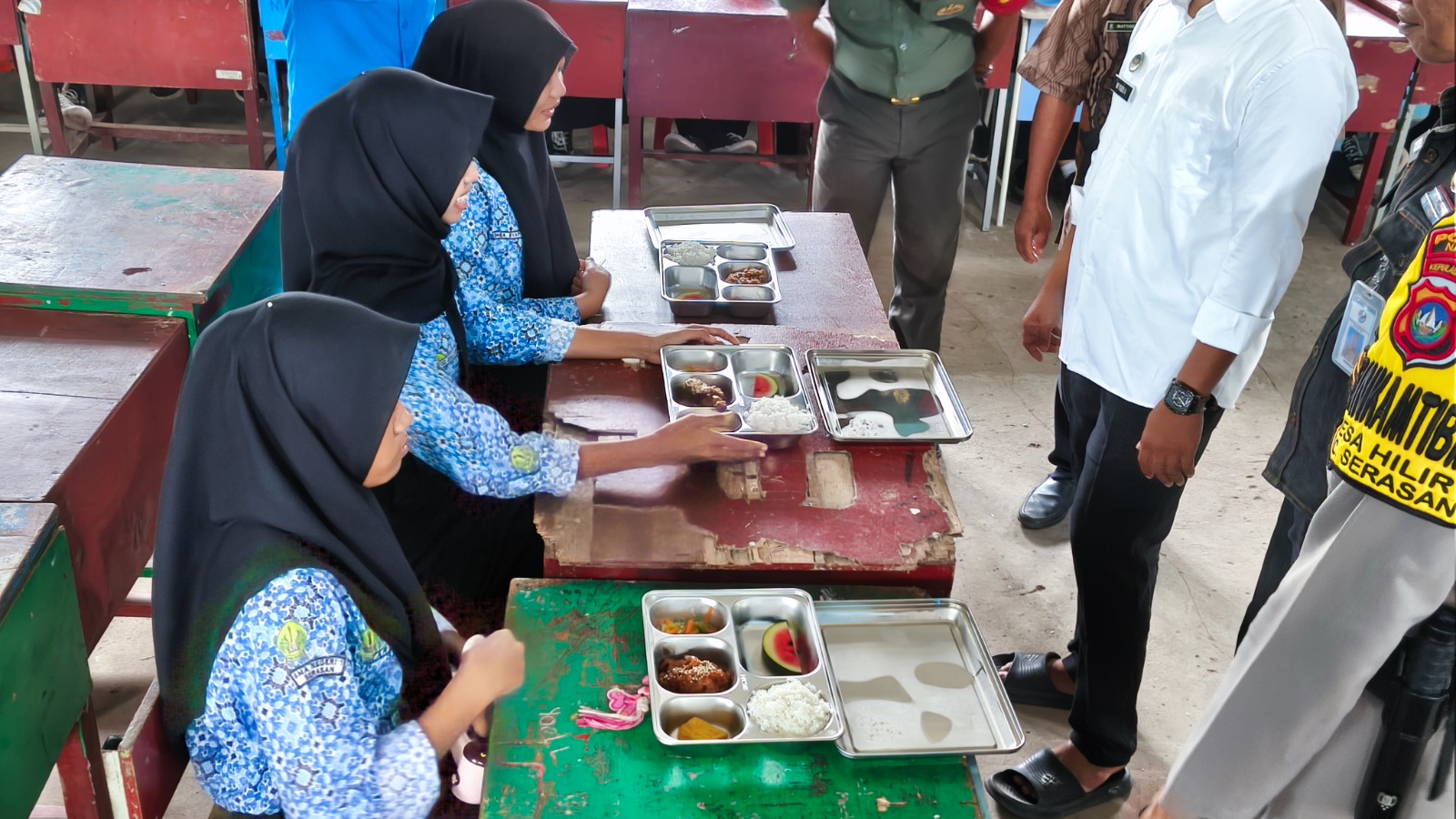 PLBN Serasan Dukung Program Makan Bergizi Gratis sebagai Upaya Peningkatan Kualitas SDM di Wilayah Perbatasan