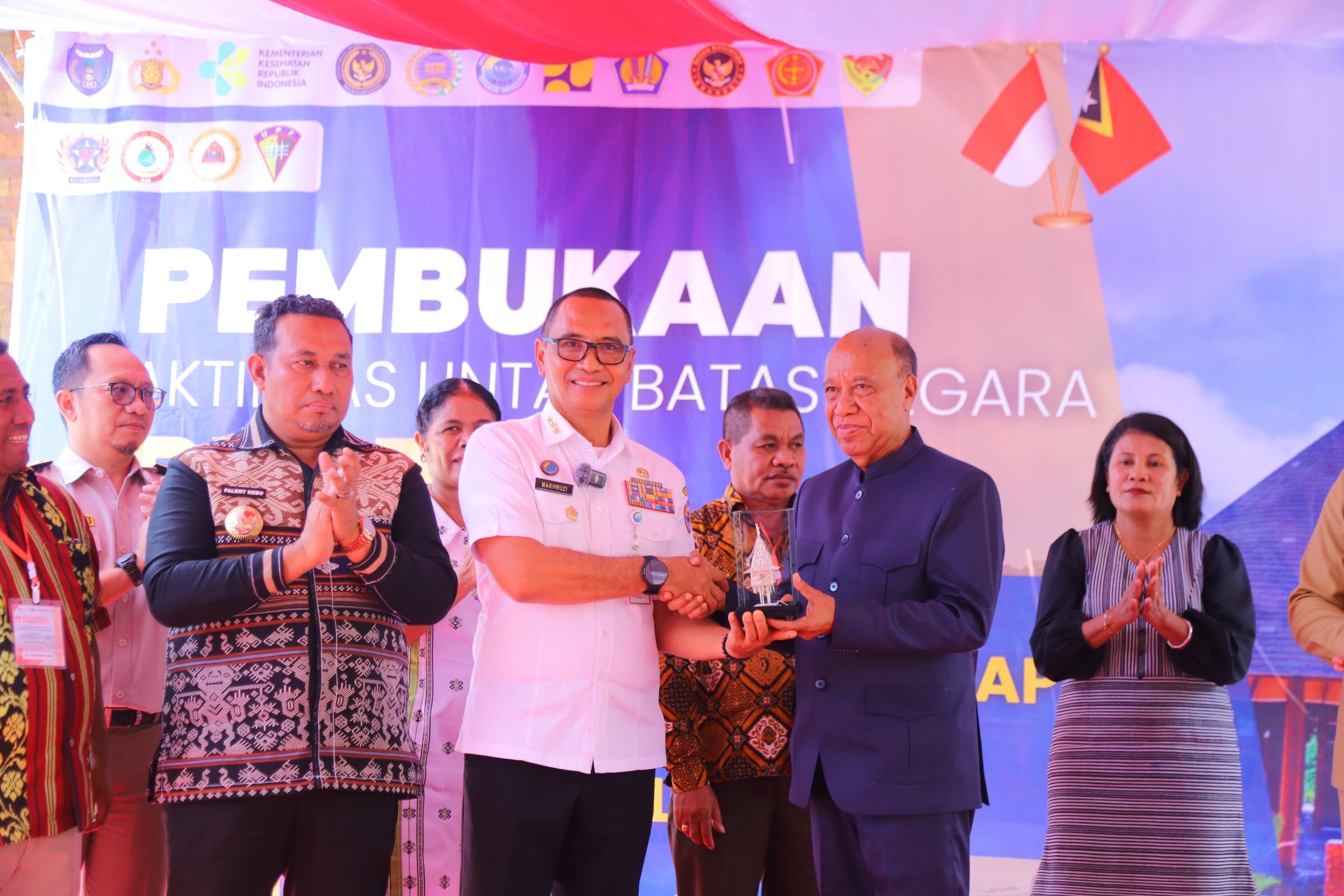 Sekretaris BNPP RI Resmikan Operasional PLBN Napan, Lepas Perlintasan ke Timor Leste