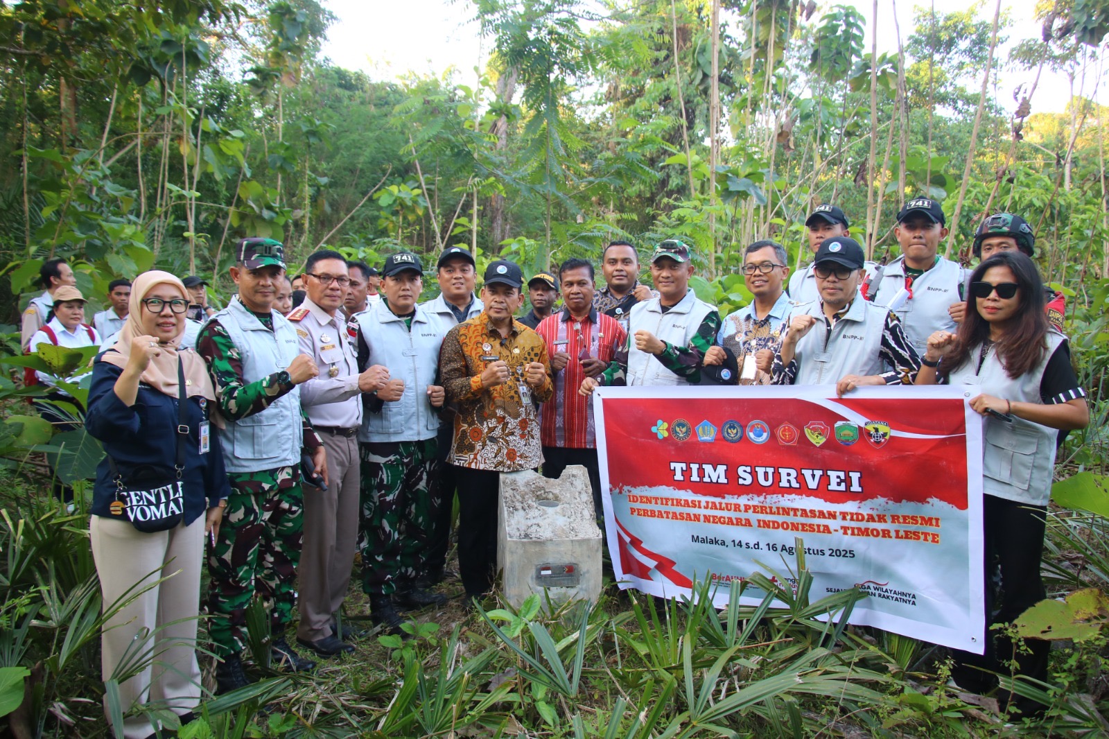 BNPP RI Lakukan Survei Identifikasi Jalur Tidak Resmi di Perbatasan Malaka-Timor Leste