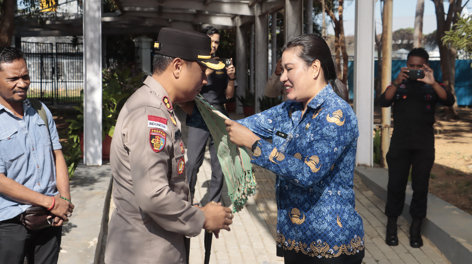 PLBN Motaain Sambut Kunjungan Kapolres Belu, Perkuat Sinergi dan Stabilitas Keamanan di Perbatasan RI-RDTL