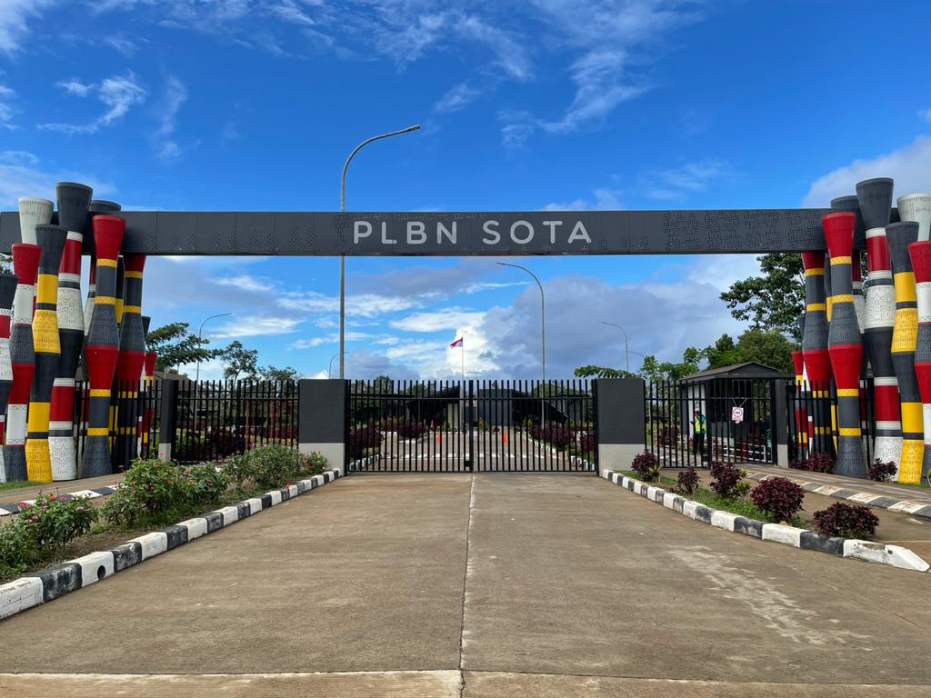 PLBN Sota Sigap Fasilitasi Perlintasan Darurat WNA Papua Nugini di Momen Idulfitri