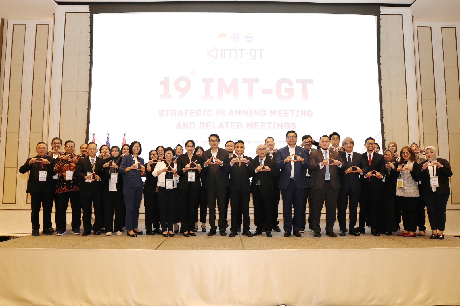 BNPP RI Perkuat Peran Kawasan Perbatasan dalam 19th IMT-GT Strategic Planning Meeting di Bangkok