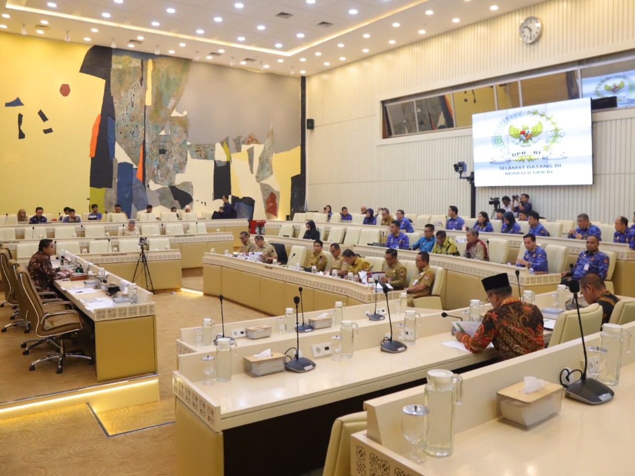 RDP BNPP RI bersama Komisi II DPR Usulkan Penyusunan Grand Design Perbatasan Indonesia