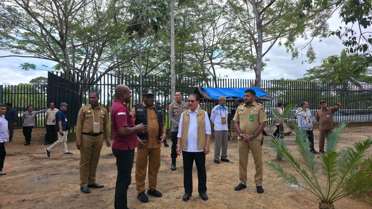 PLBN Sota Fasilitasi Kunjungan Ketua Umum YSPN, Tinjau Layanan Lintas Batas RI–PNG