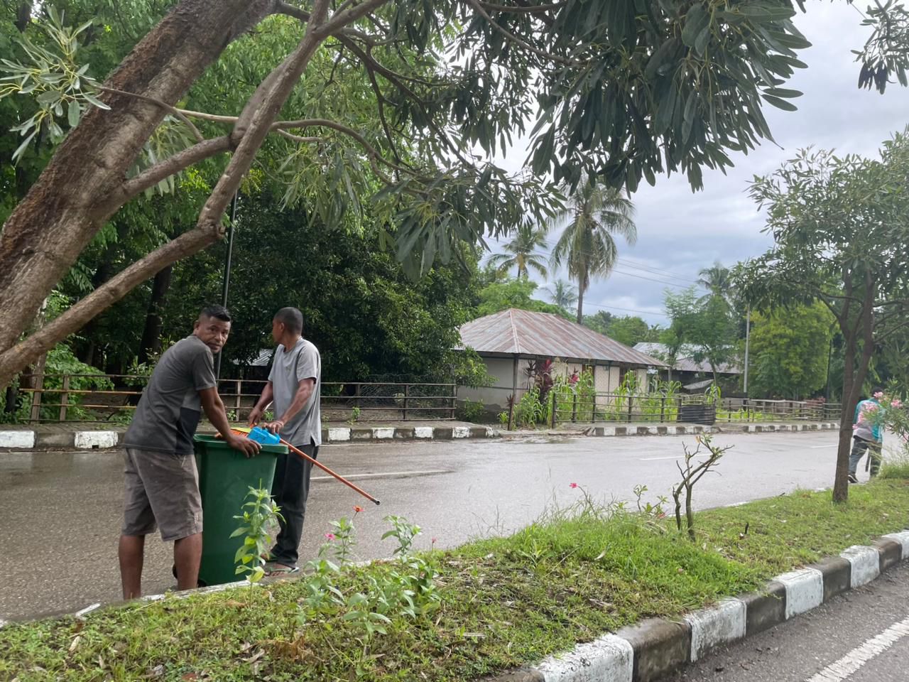 BNPP RI dan Stakeholder Gelar Kurve di PLBN Wini, Tegaskan Komitmen Jaga Kebersihan dan Ketertiban Perbatasan