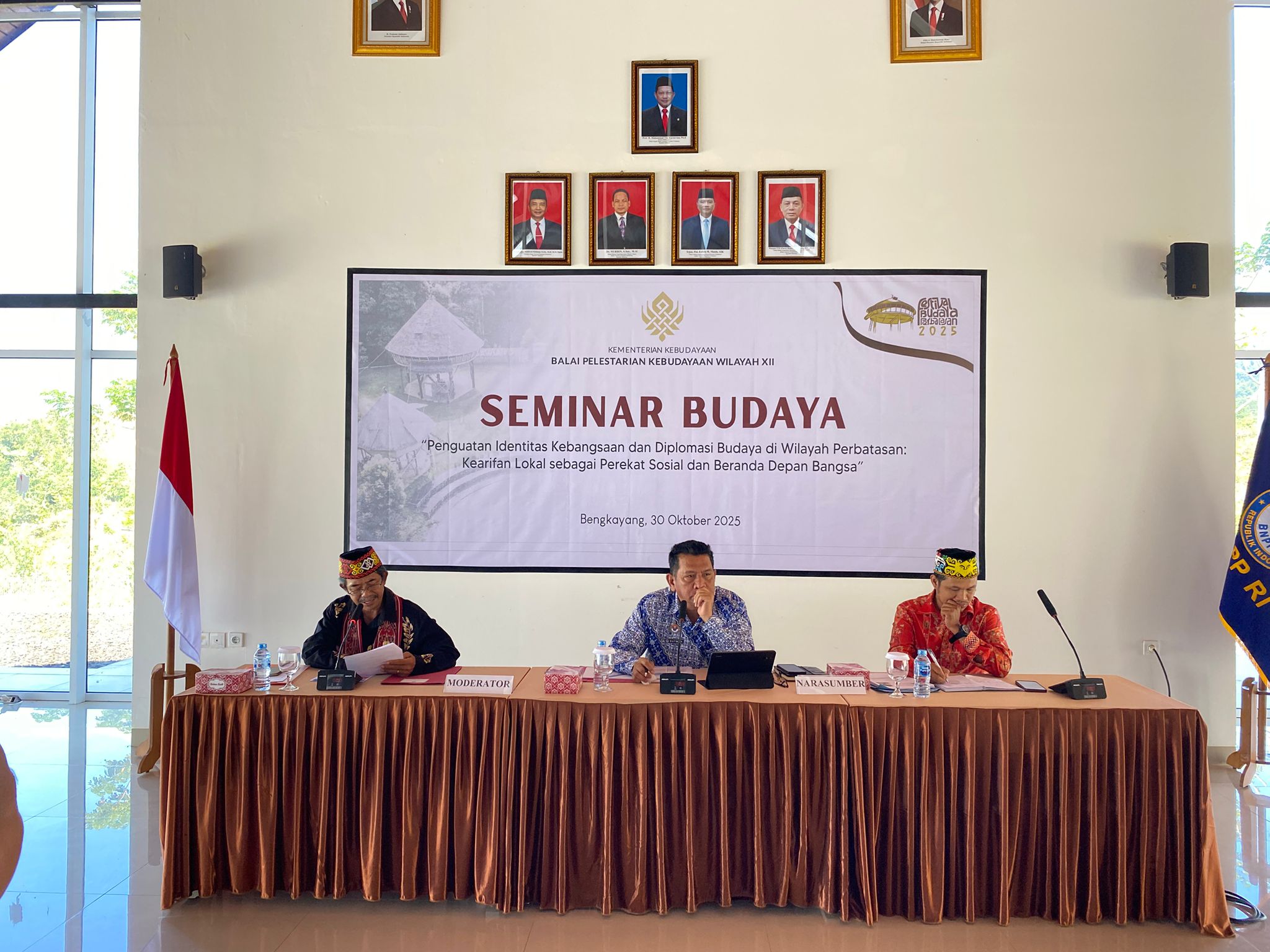 PLBN Jagoi Babang Dukung Penguatan Identitas Kebangsaan Lewat Seminar Budaya di Perbatasan