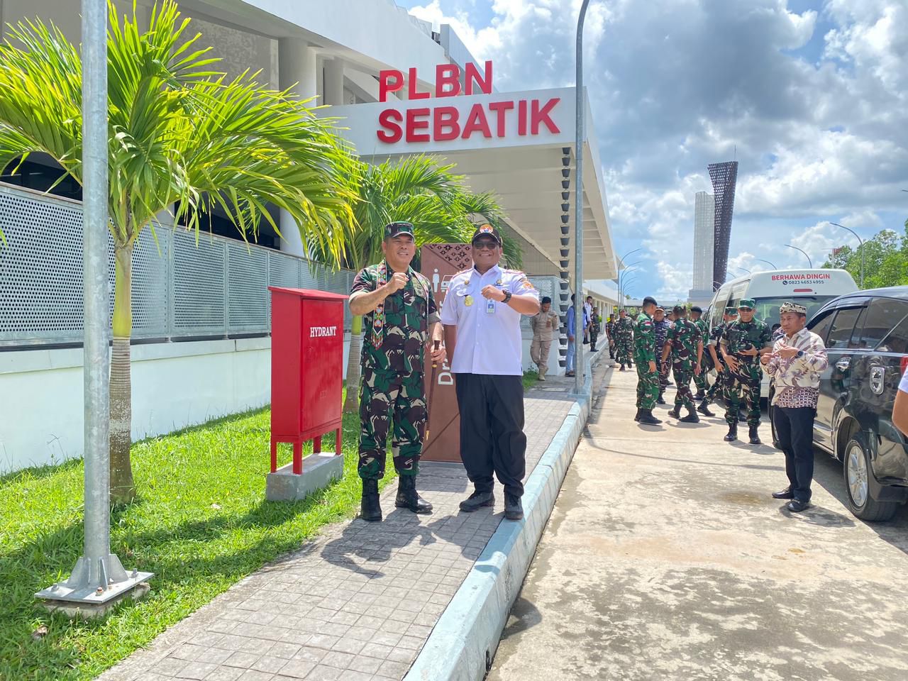 PLBN Sebatik Terima Kunjungan Pangkogabwilhan II, Perkuat Sinergi Pengamanan di Perbatasan Indonesia-Malaysia