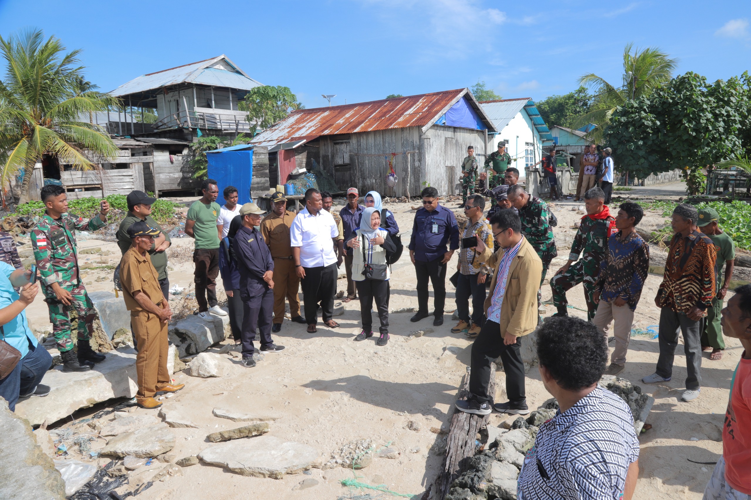 Pulau Penambulai Tergerus Abrasi, BNPP RI Dorong Penanganan Cepat untuk Lindungi Wilayah Perbatasan